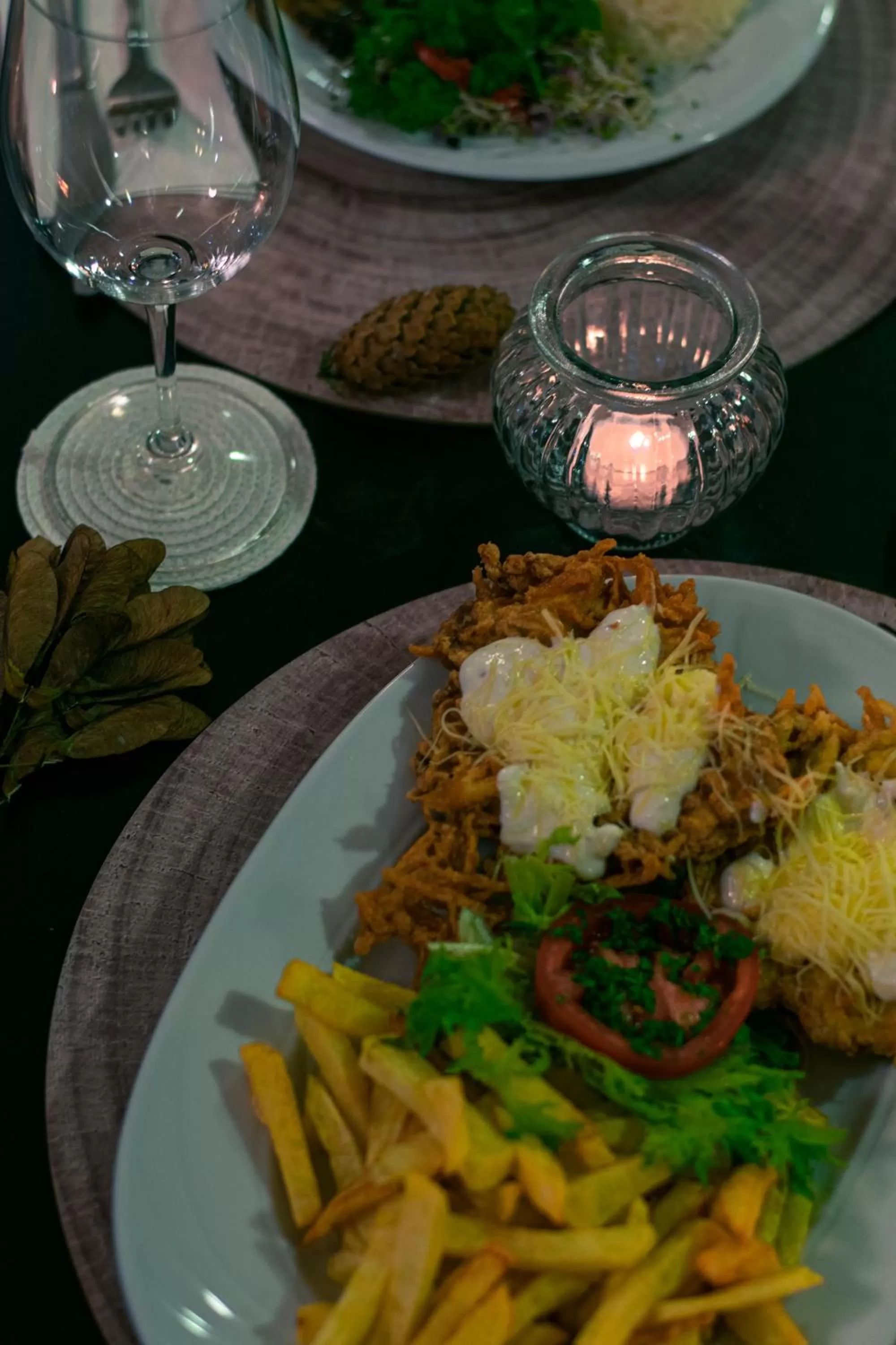 Dinner in Mountain-Rest Pension