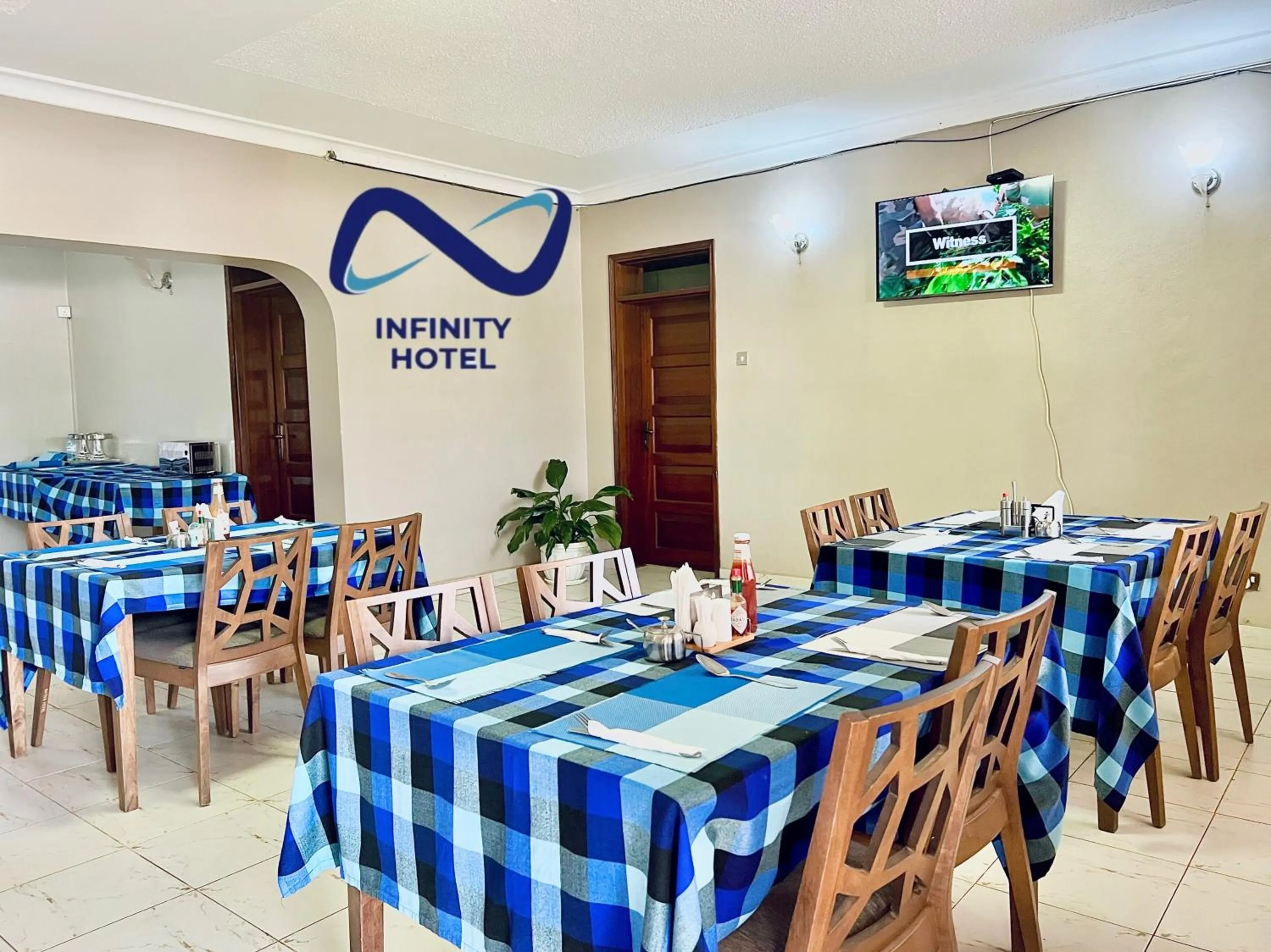 Restaurant/places to eat in Infinity Hotel Kampala