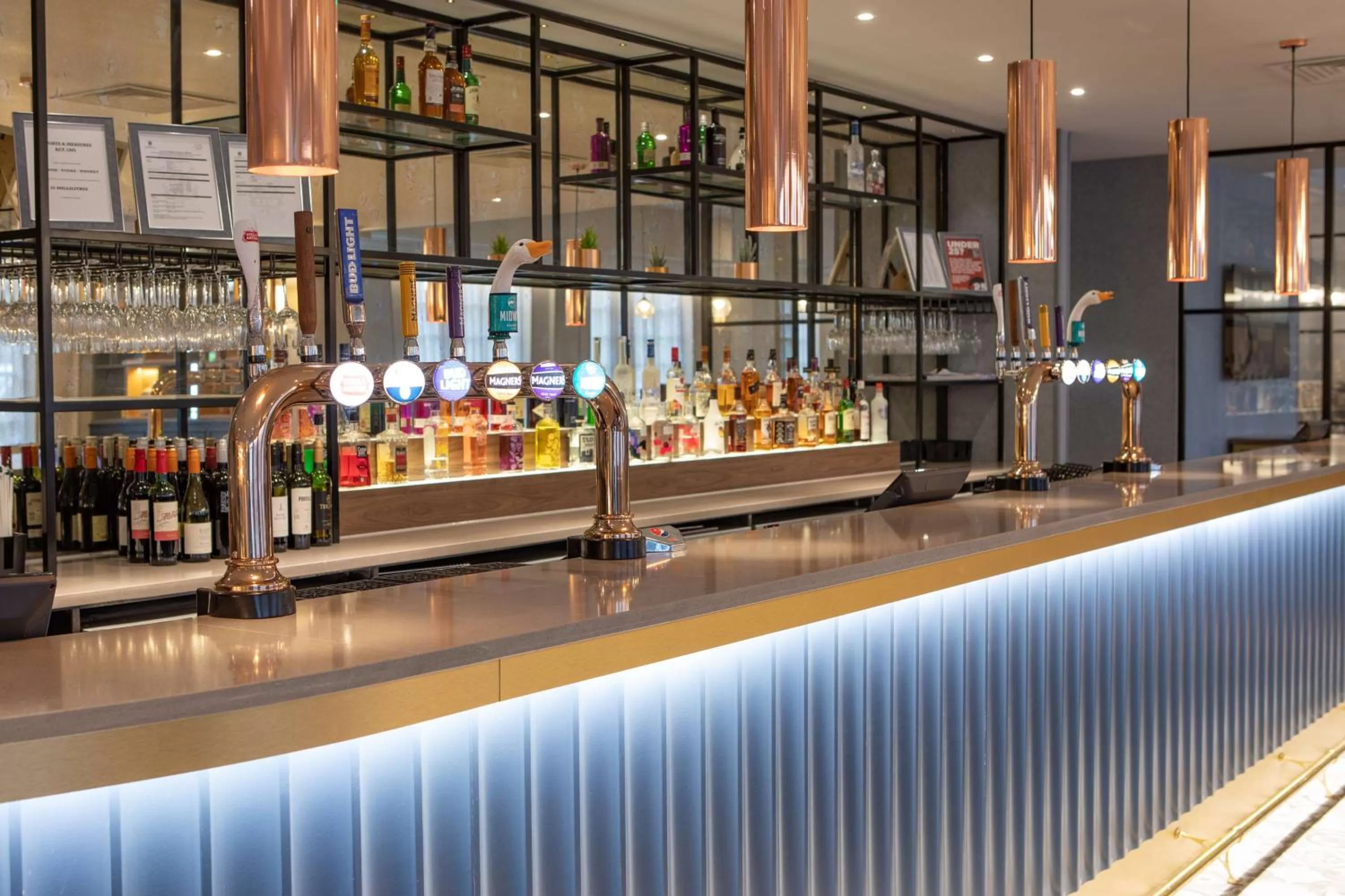 Lounge or bar in DoubleTree by Hilton Stoke-on-Trent, United Kingdom