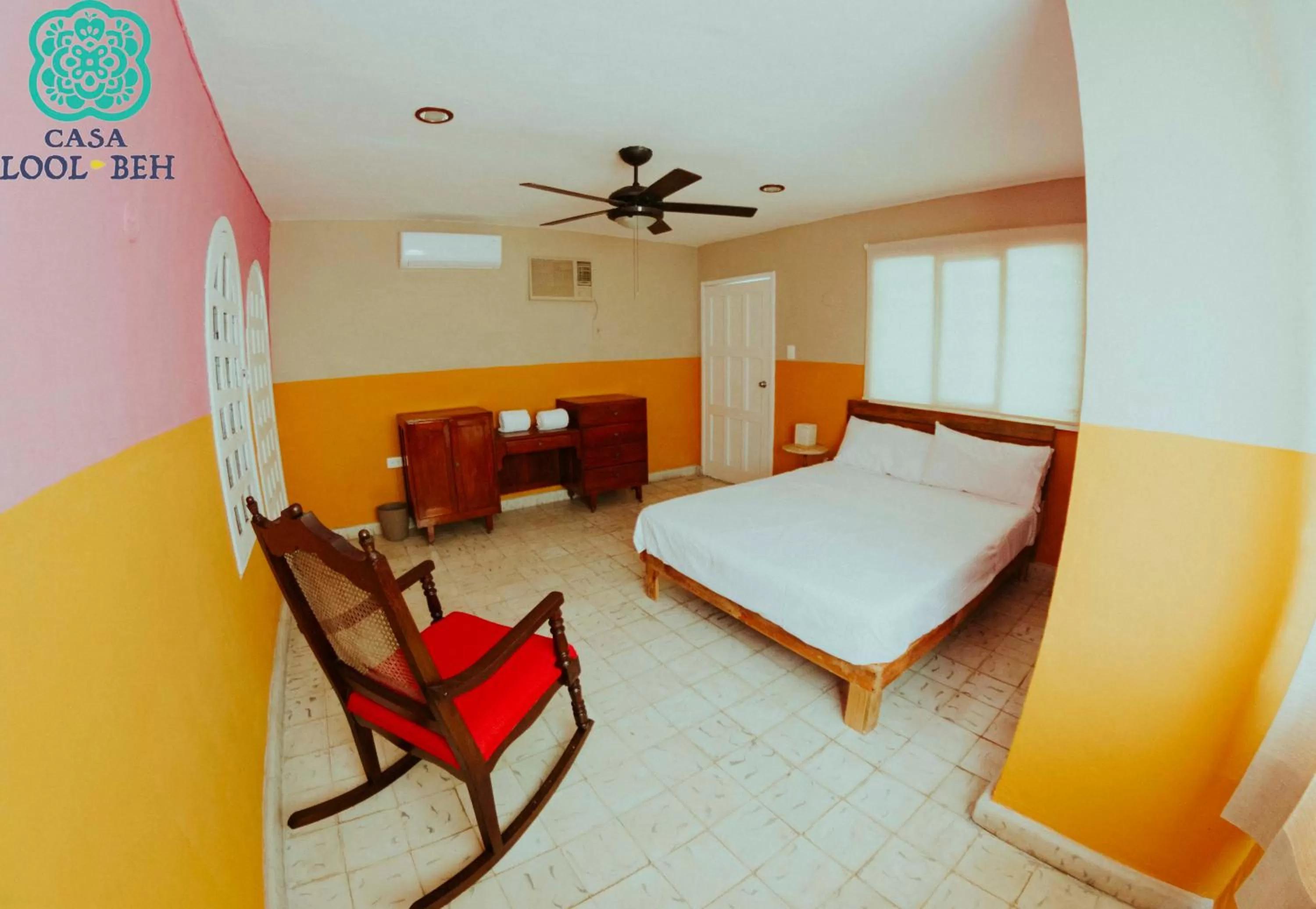 Bed in Casa Lool Beh