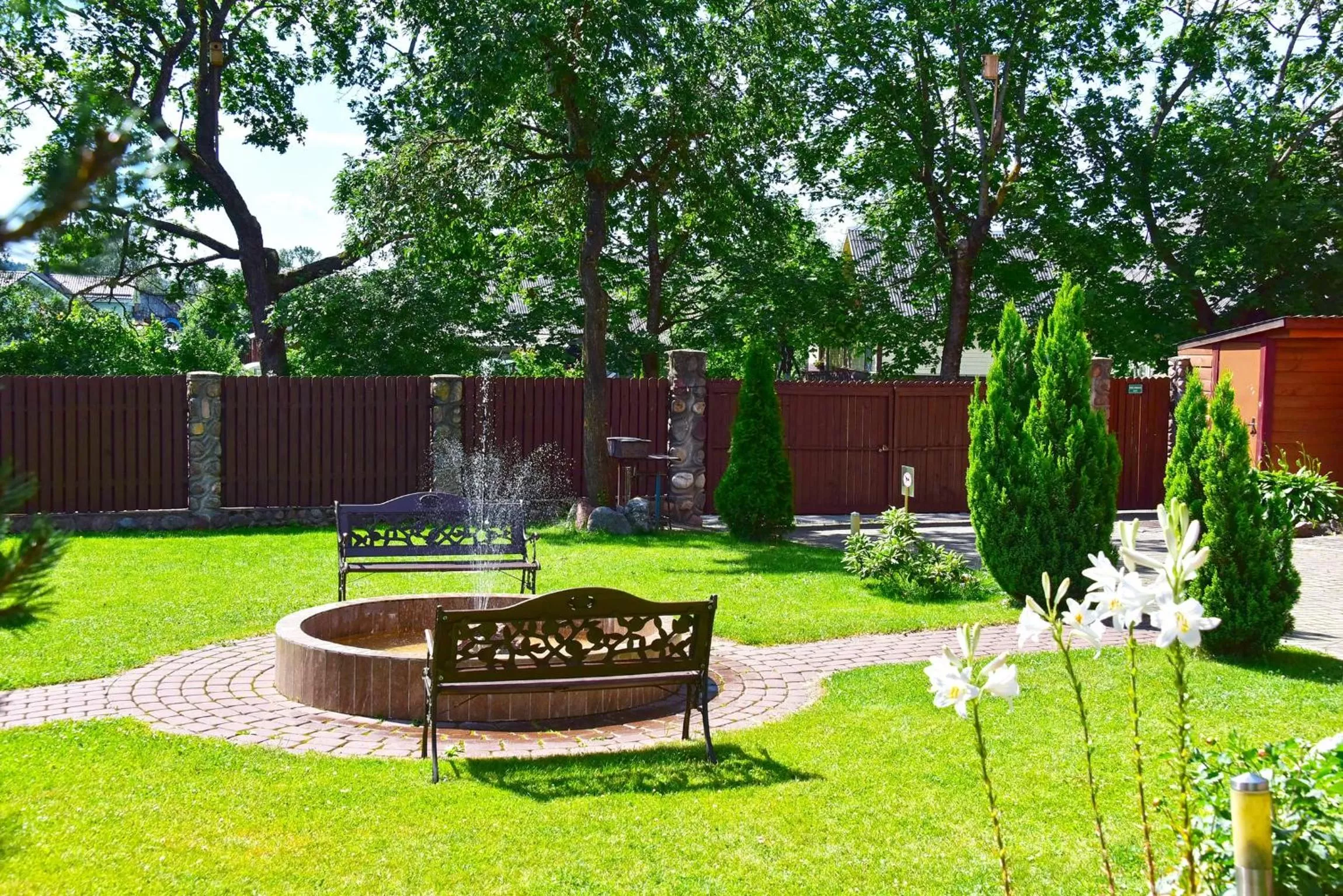 Patio, Garden in "Trakaitis" nameliai
