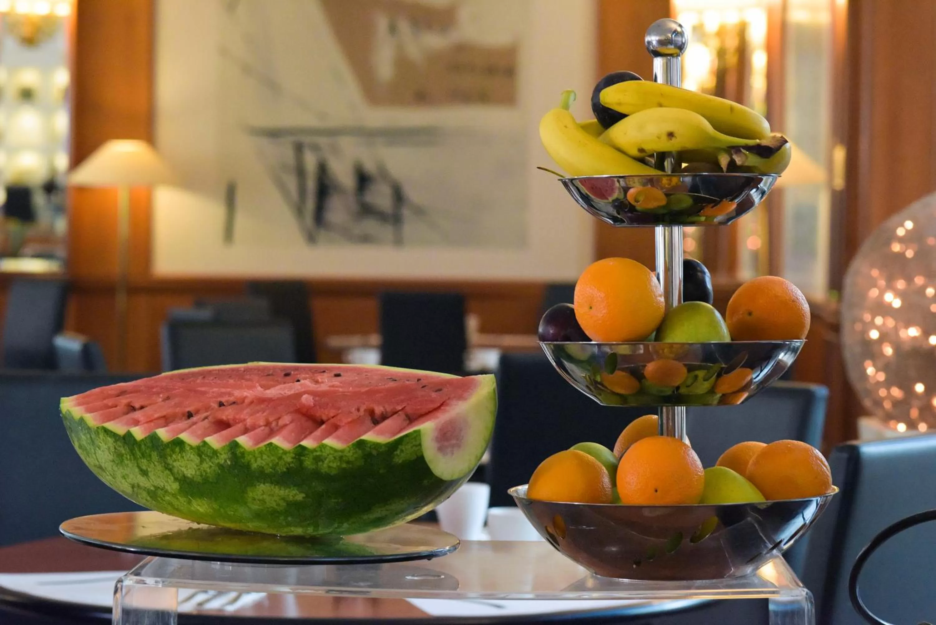 Buffet breakfast in Grand Hotel Tiberio