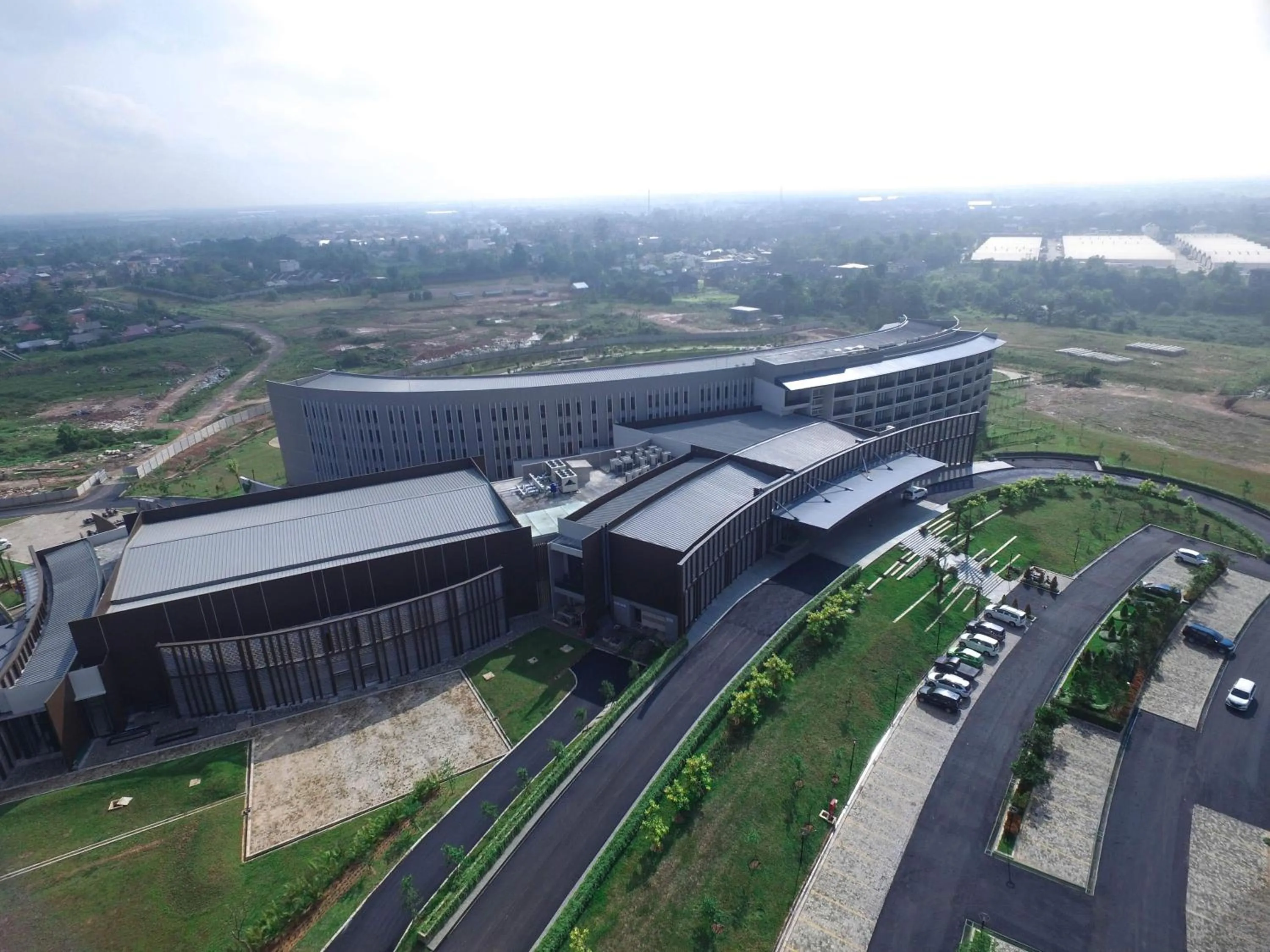 Bird's eye view in Hotel Santika Premiere Bandara Palembang