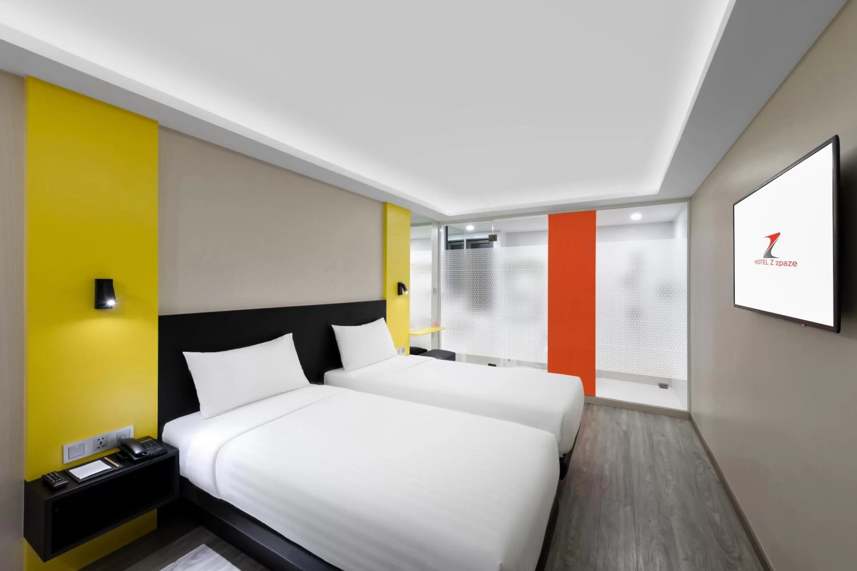 Bed in Hotel Z zpaze