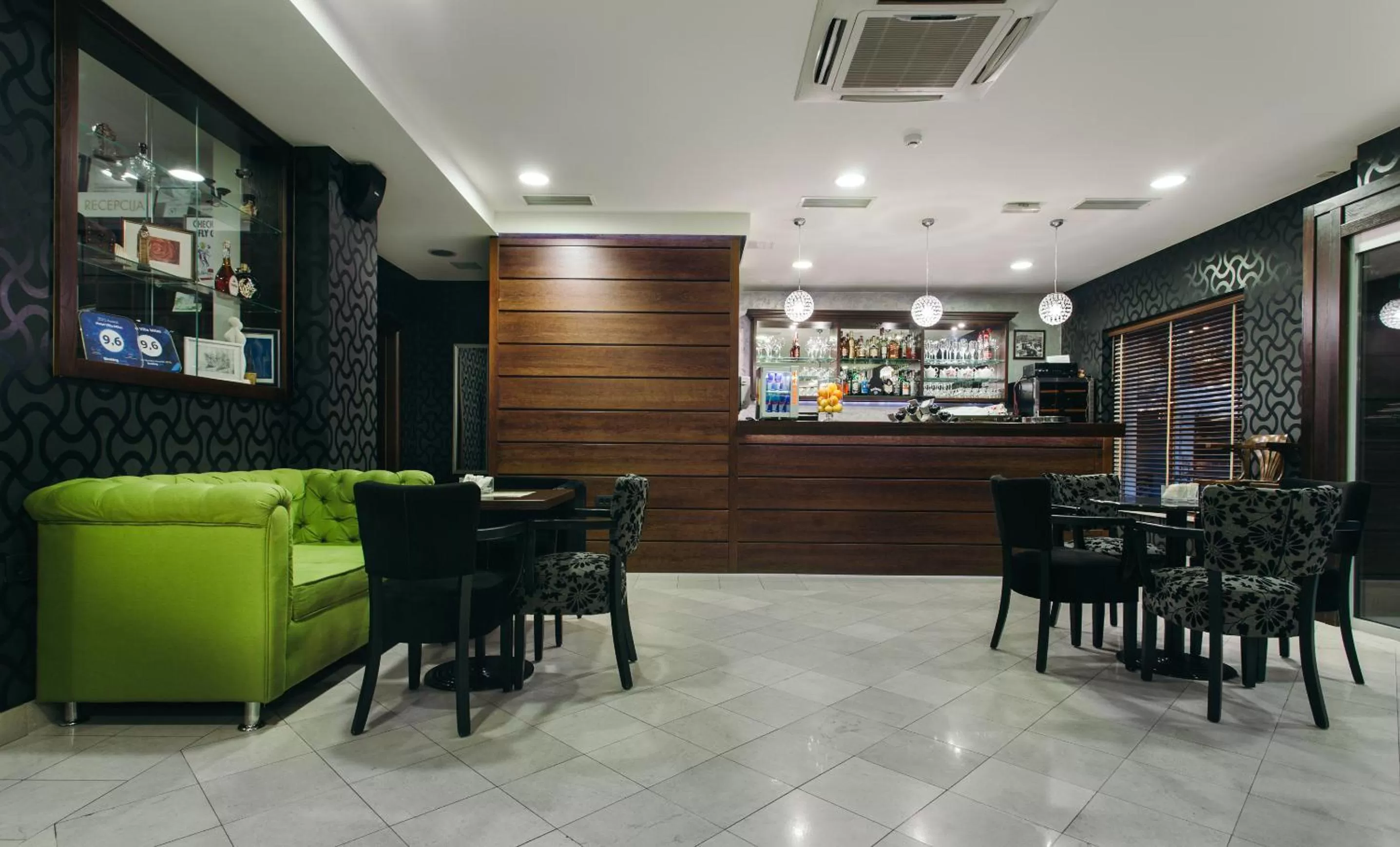 Living room in Hotel Villa Milas