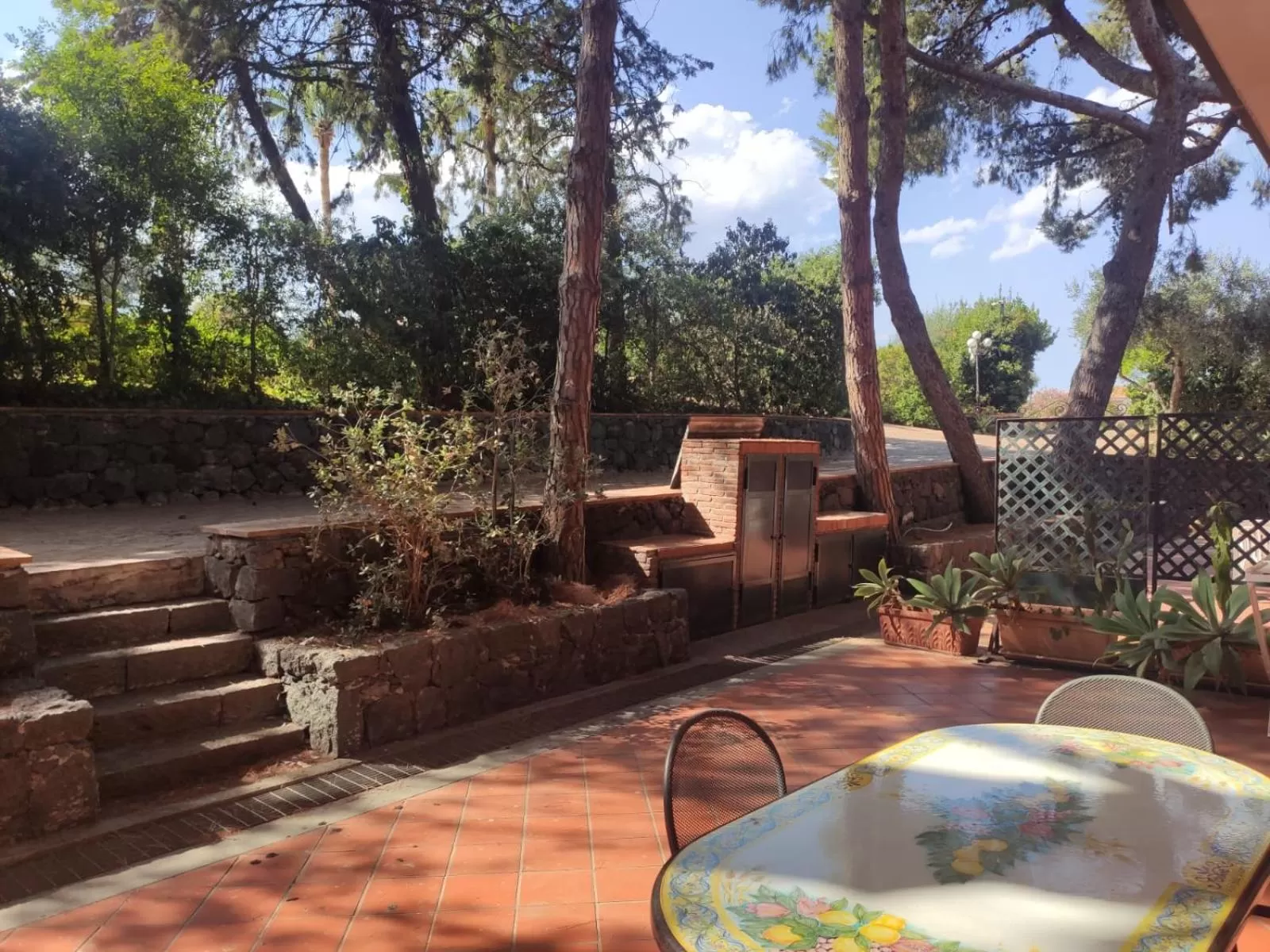 Patio in Villa delle Palme