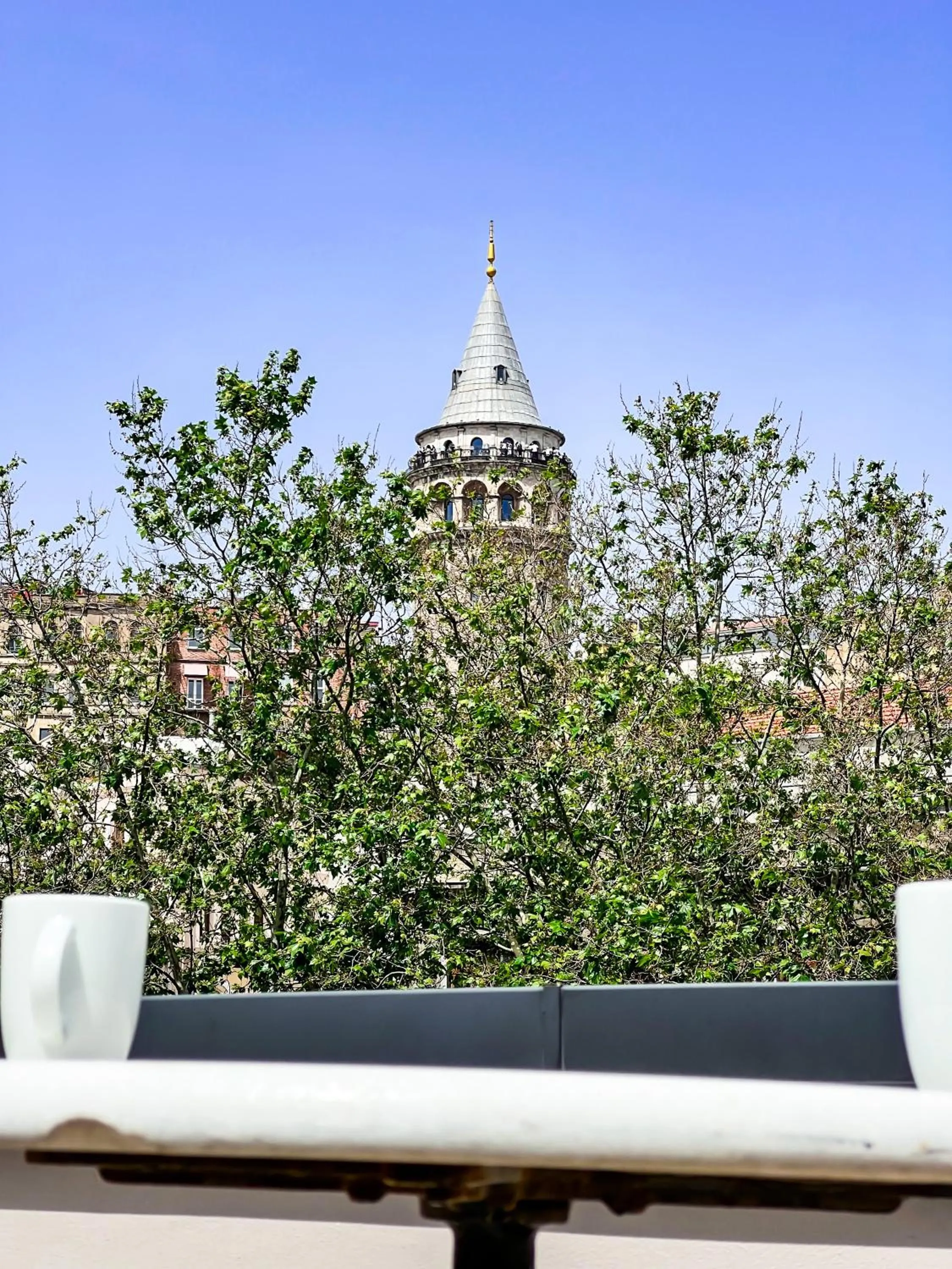 Balcony/Terrace in Triada Hotel Karaköy