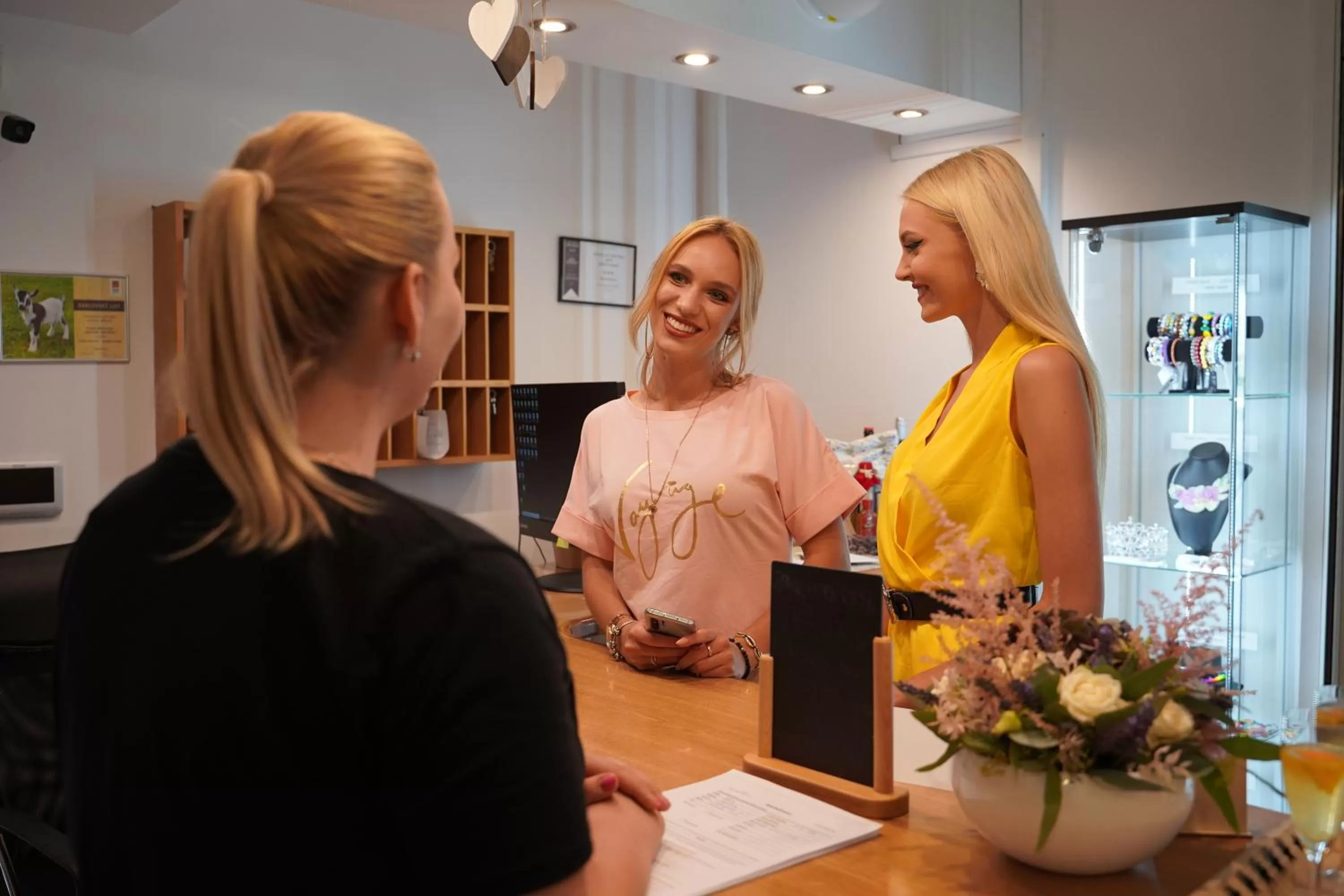 Lobby or reception in Hotel Rehavital
