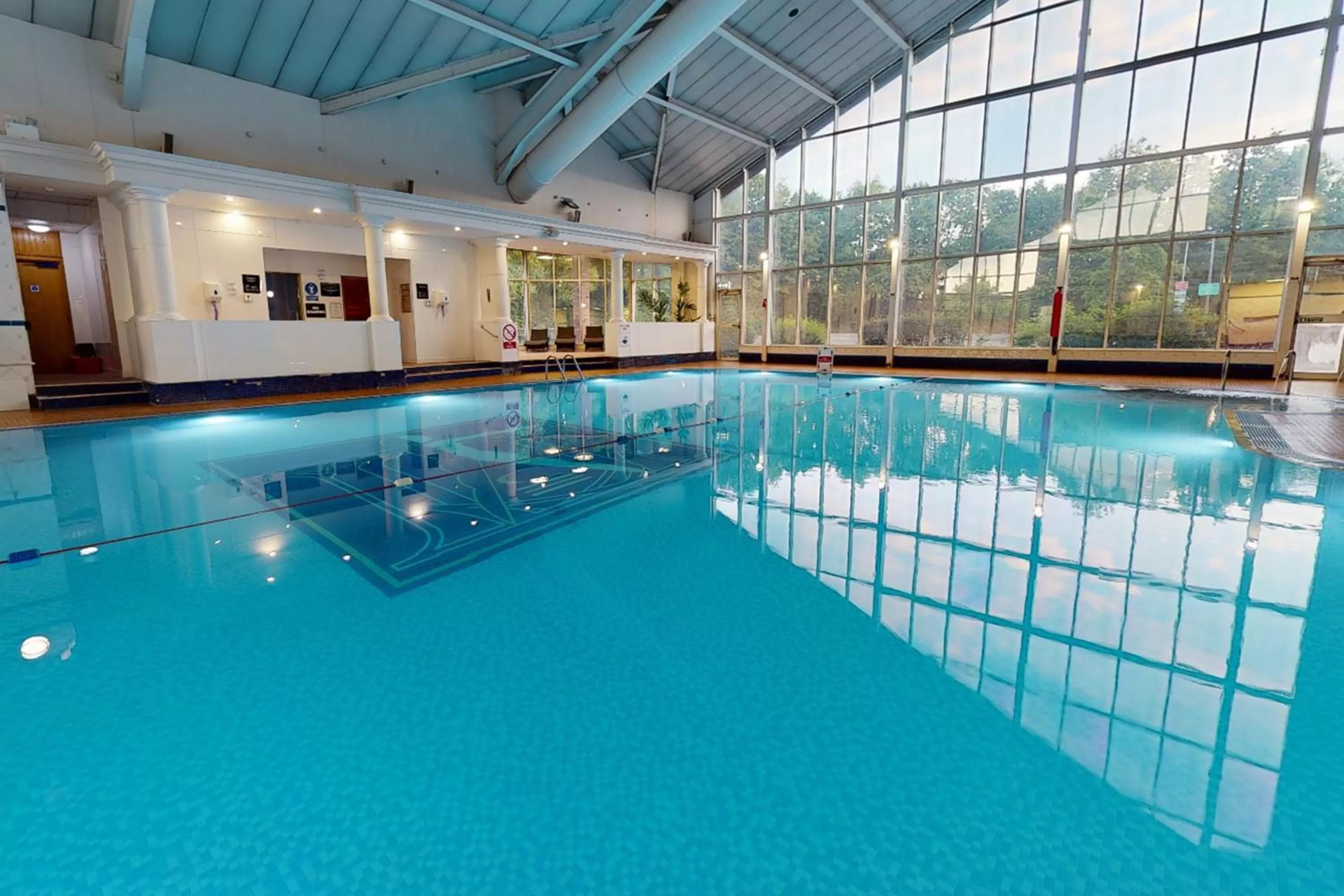 Swimming pool in Village Hotel Liverpool