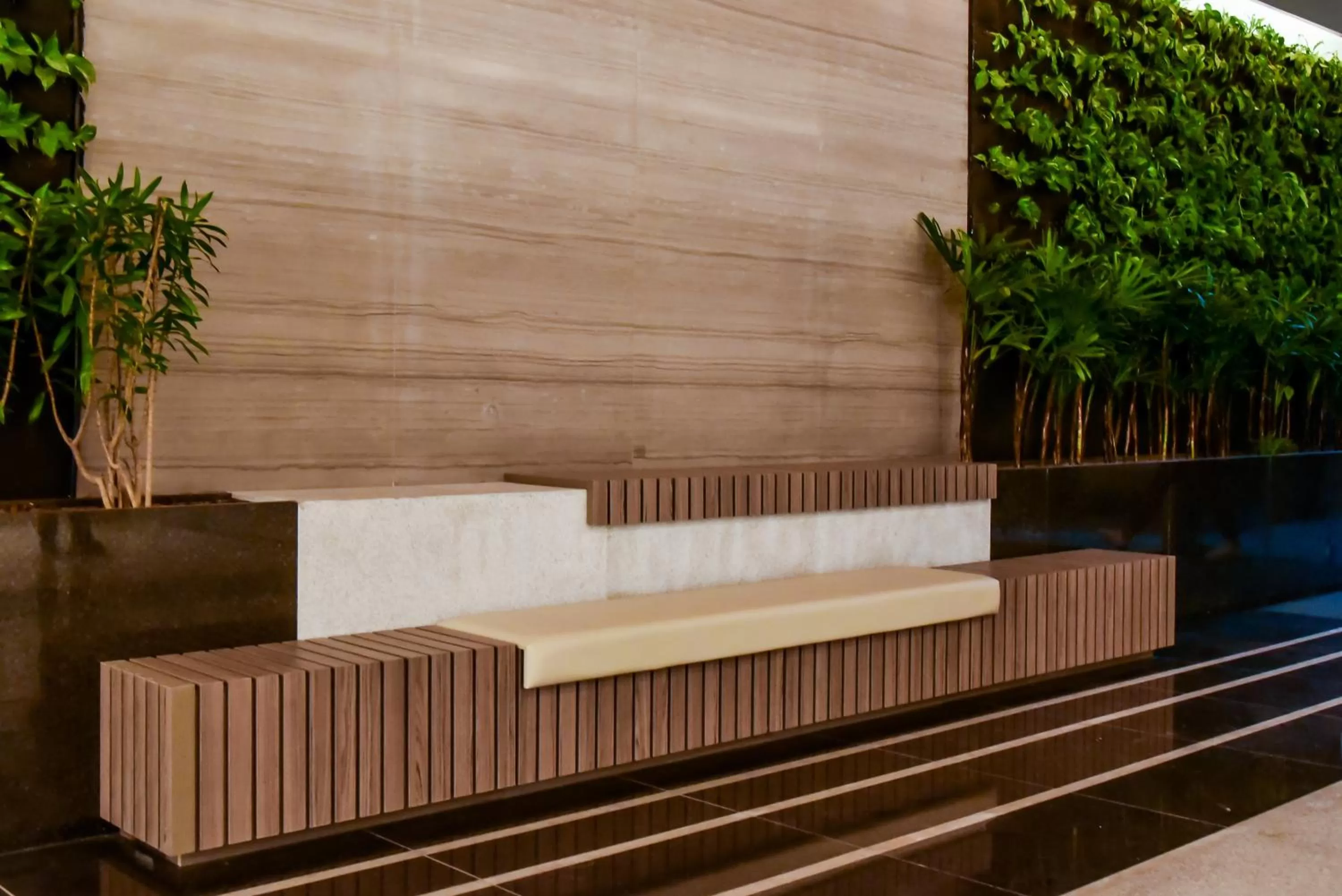 Decorative detail in Rio Hotel by Bourbon Sao Paulo