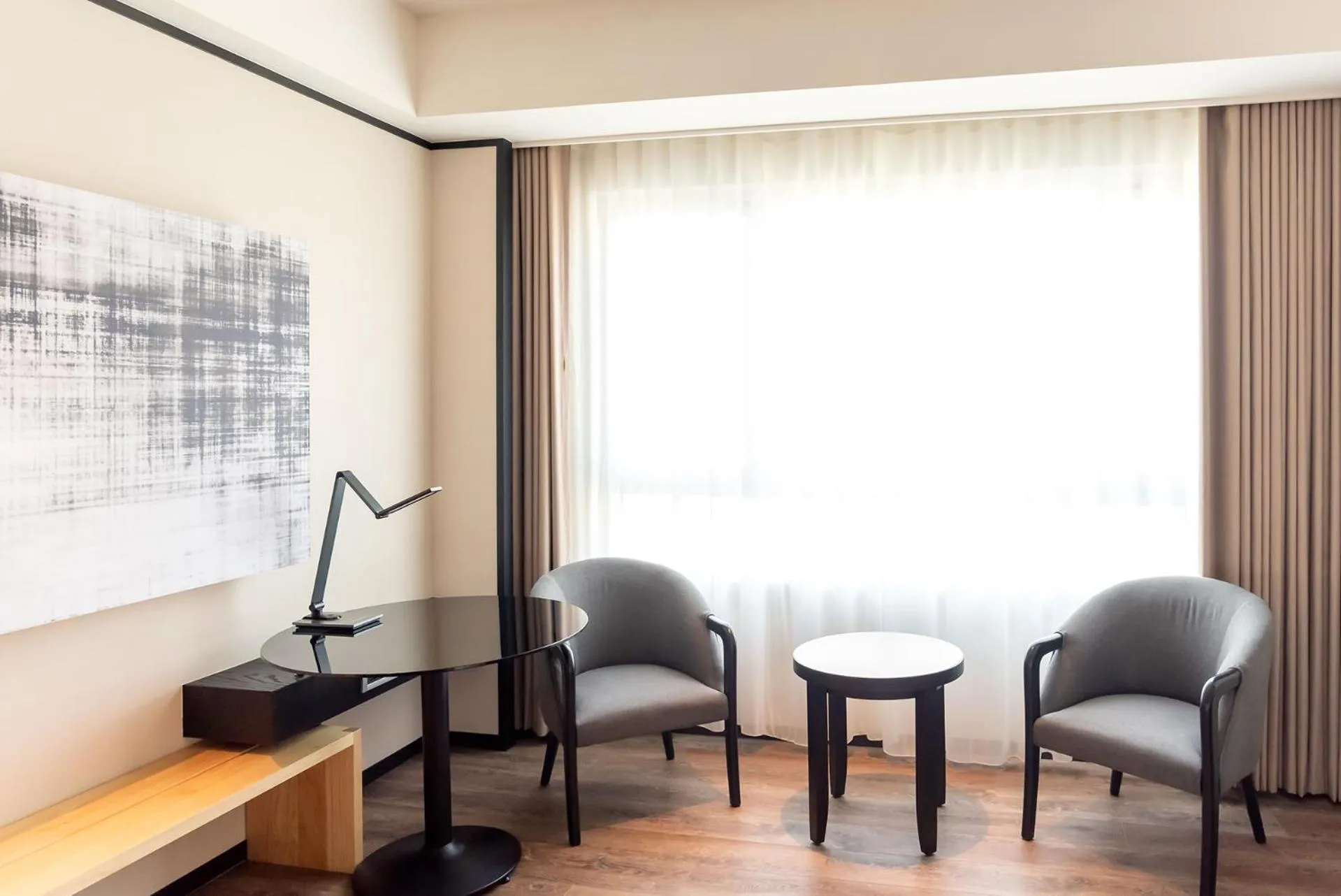 hair dresser in Sheraton Taoyuan Hotel