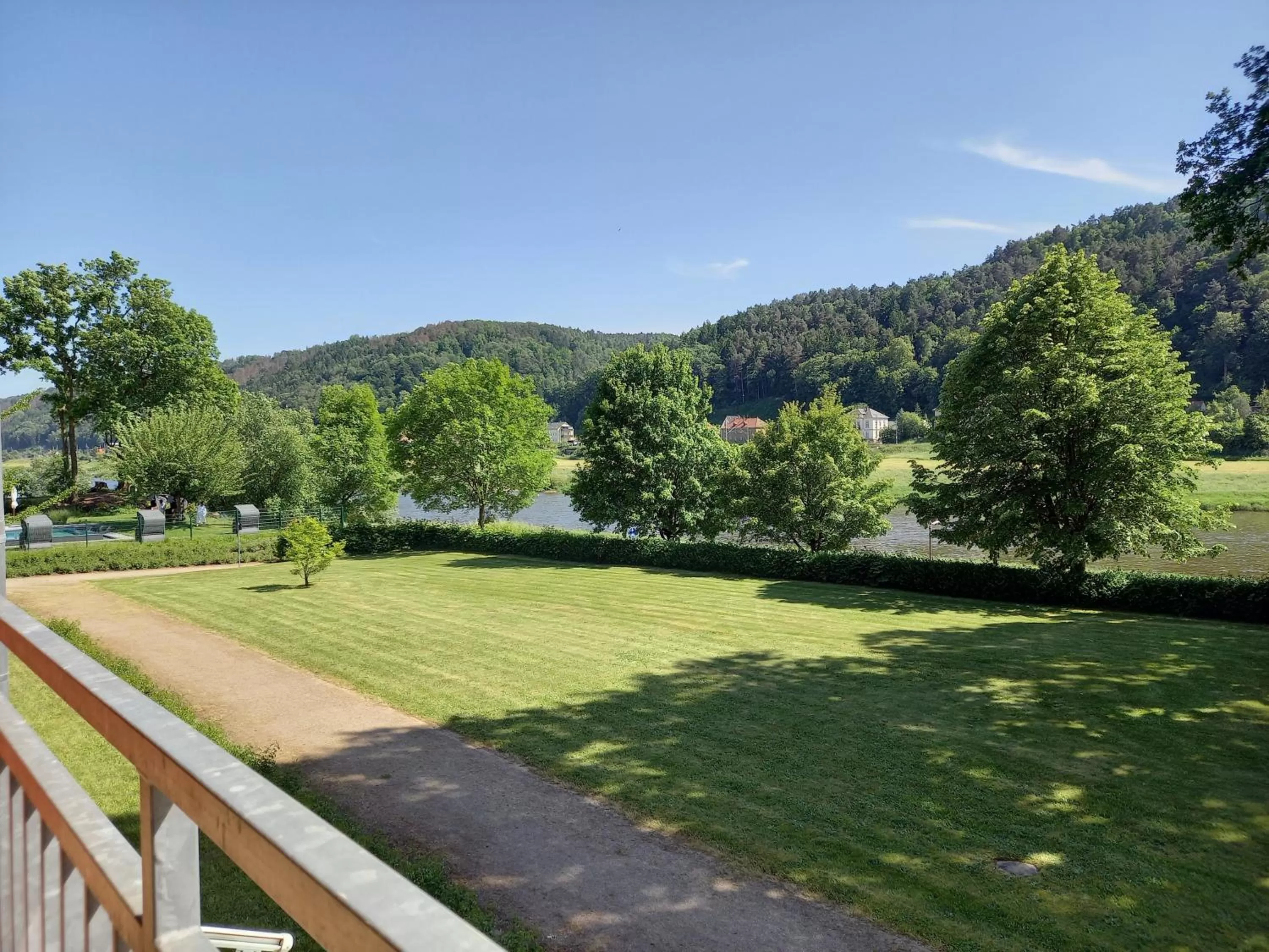 River view in Parkhotel Bad Schandau mit SPA