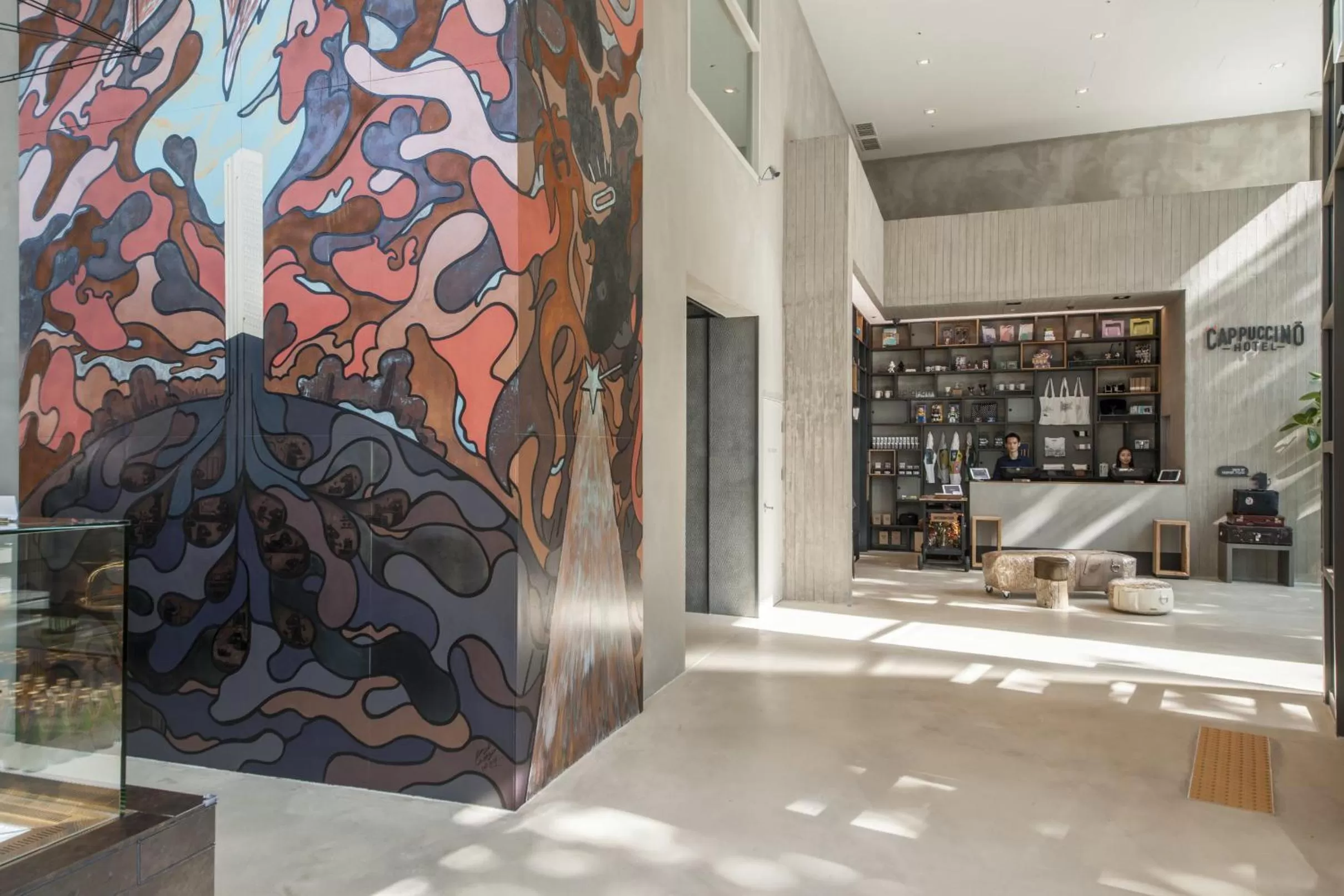 Lobby or reception in Hotel Cappuccino