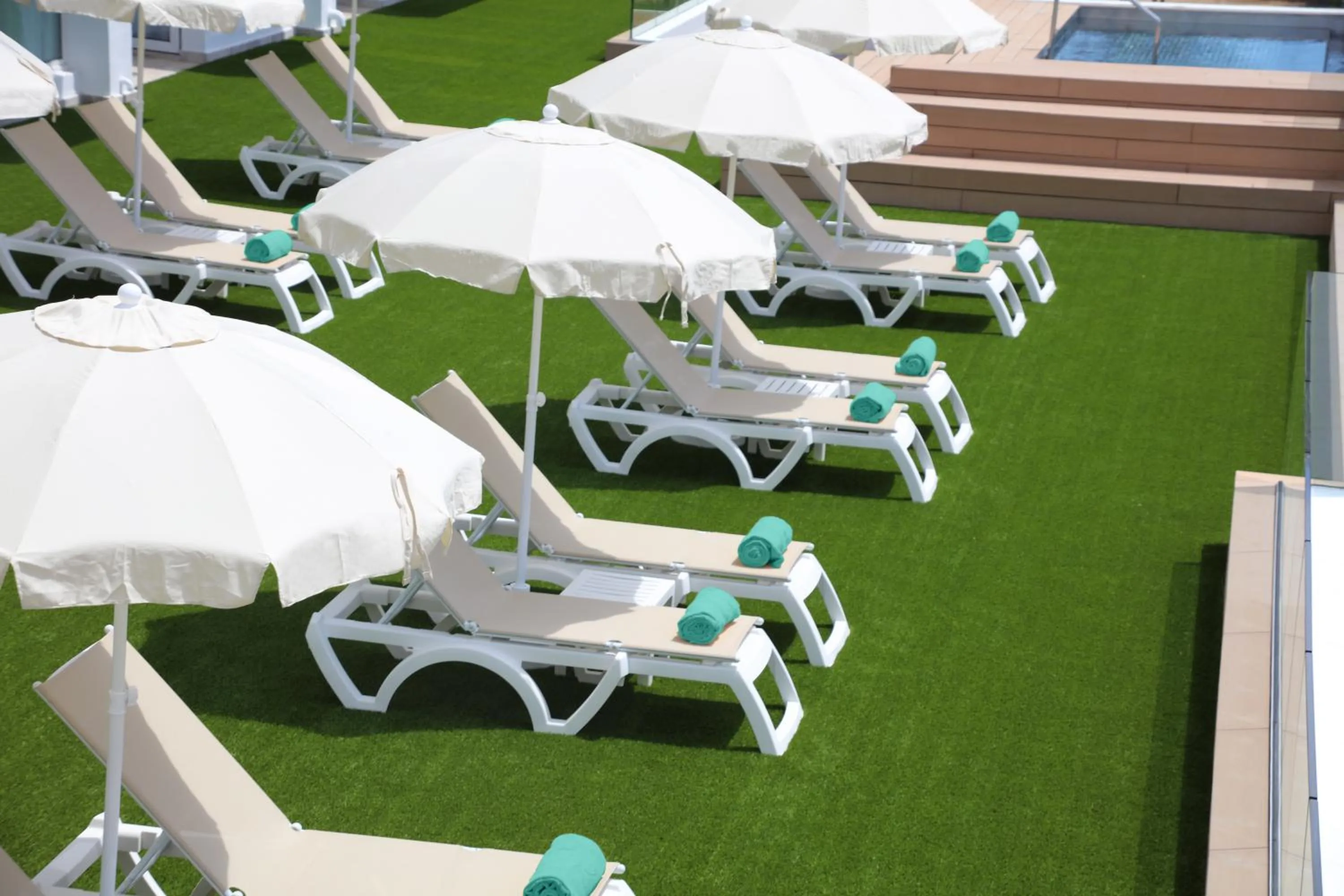 Solarium in Iberostar Selection Santa Eulalia Adults-Only Ibiza