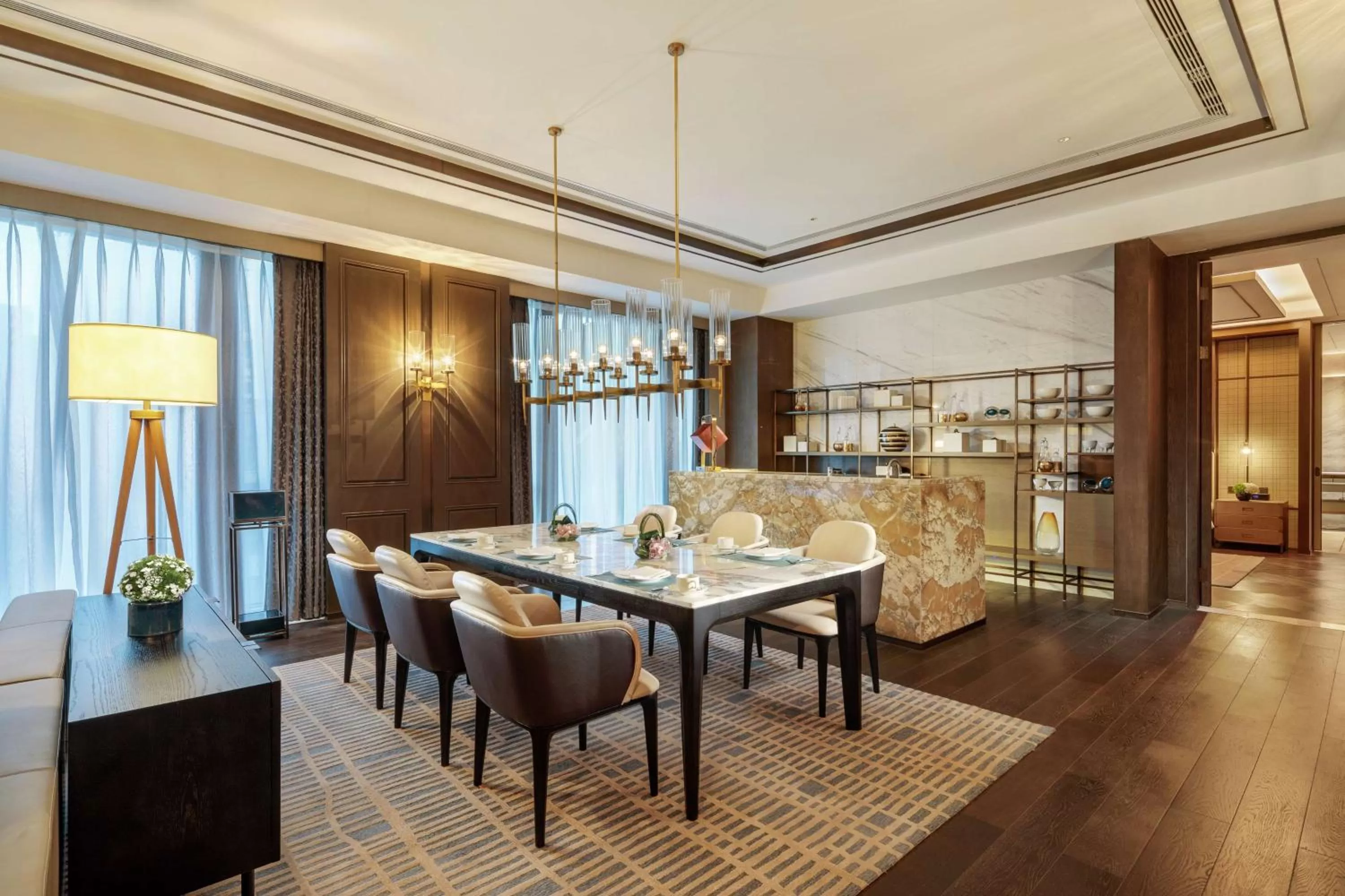 Living room in Hilton Chengdu Chenghua - Close to Panda Base and Chunxi Road