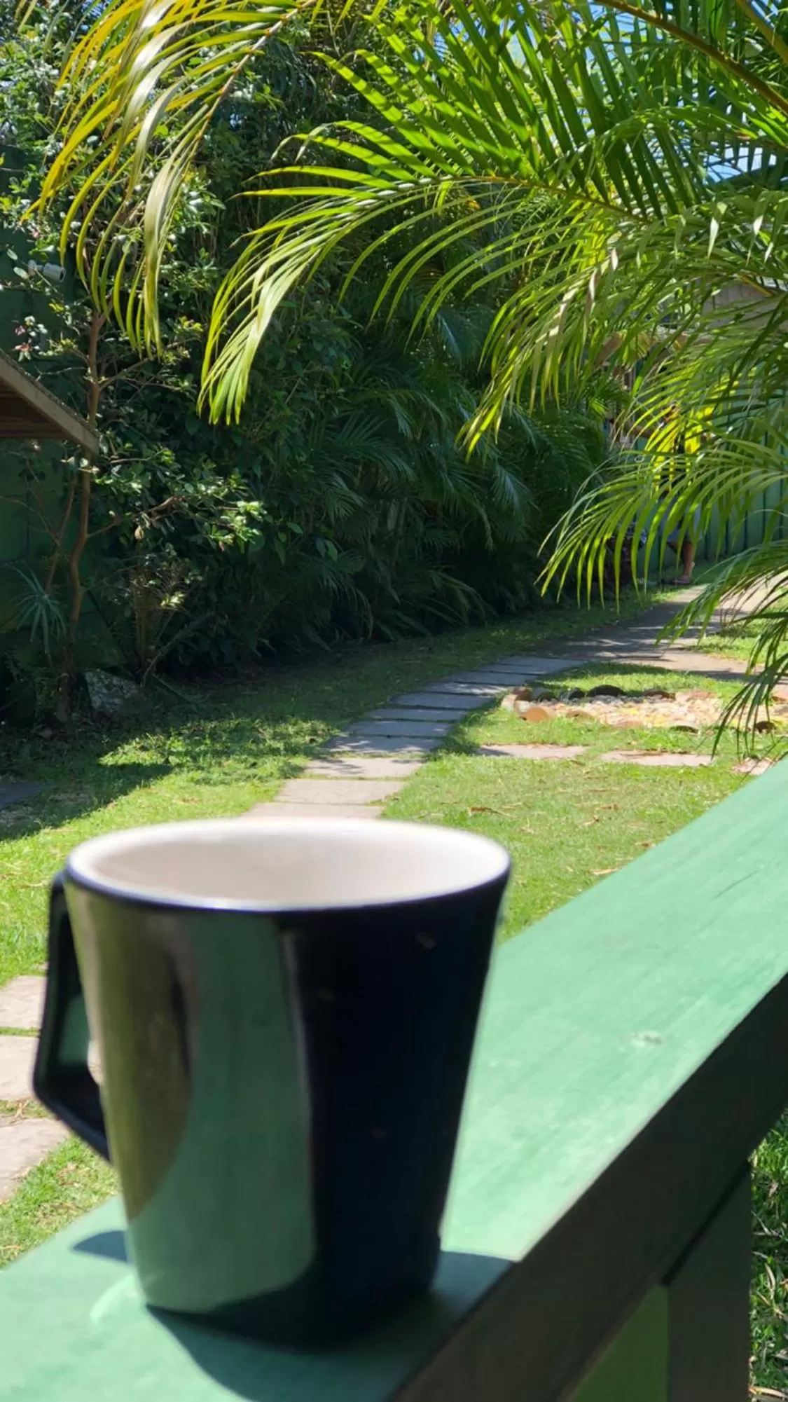 Garden view in Mandala Camping Pousada