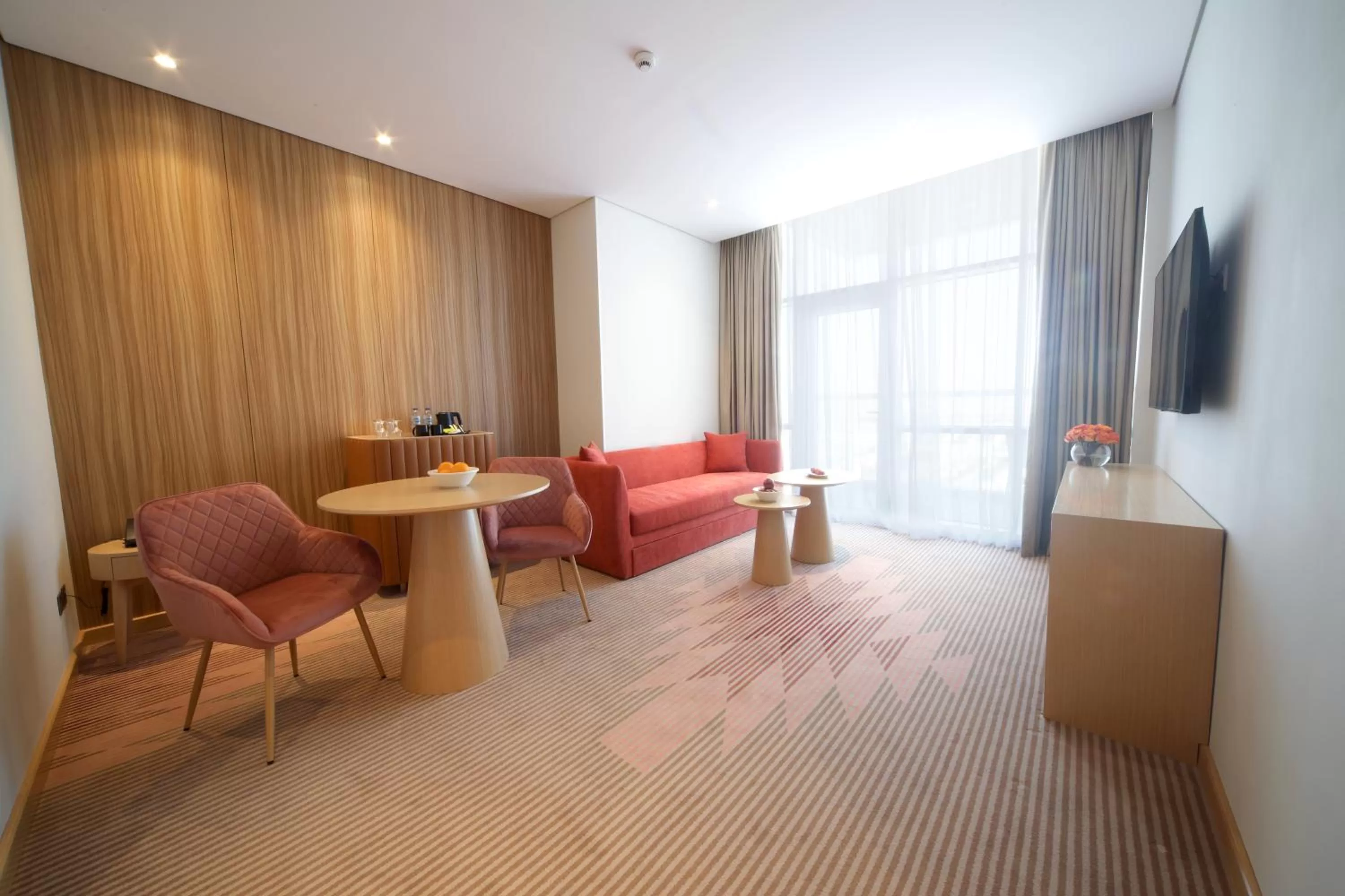 Living room in Novotel Jumeirah Village Triangle