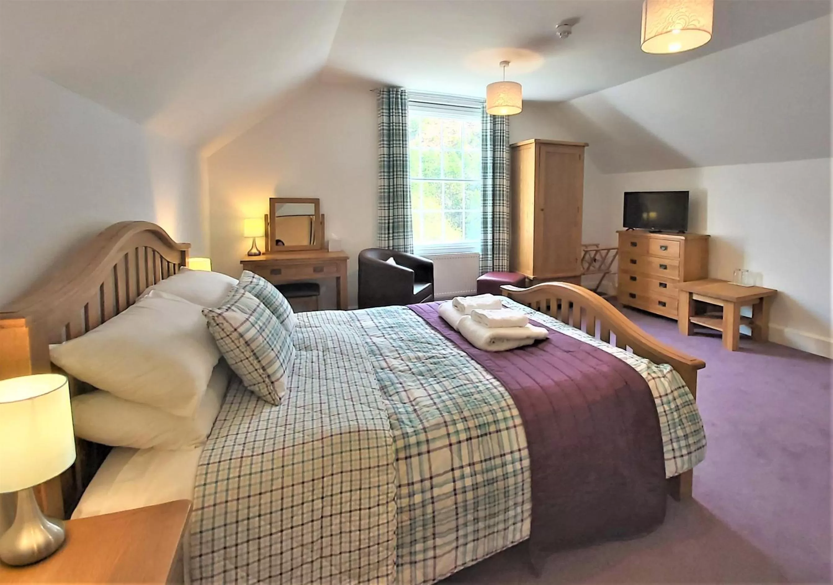 Bed in Penbont House