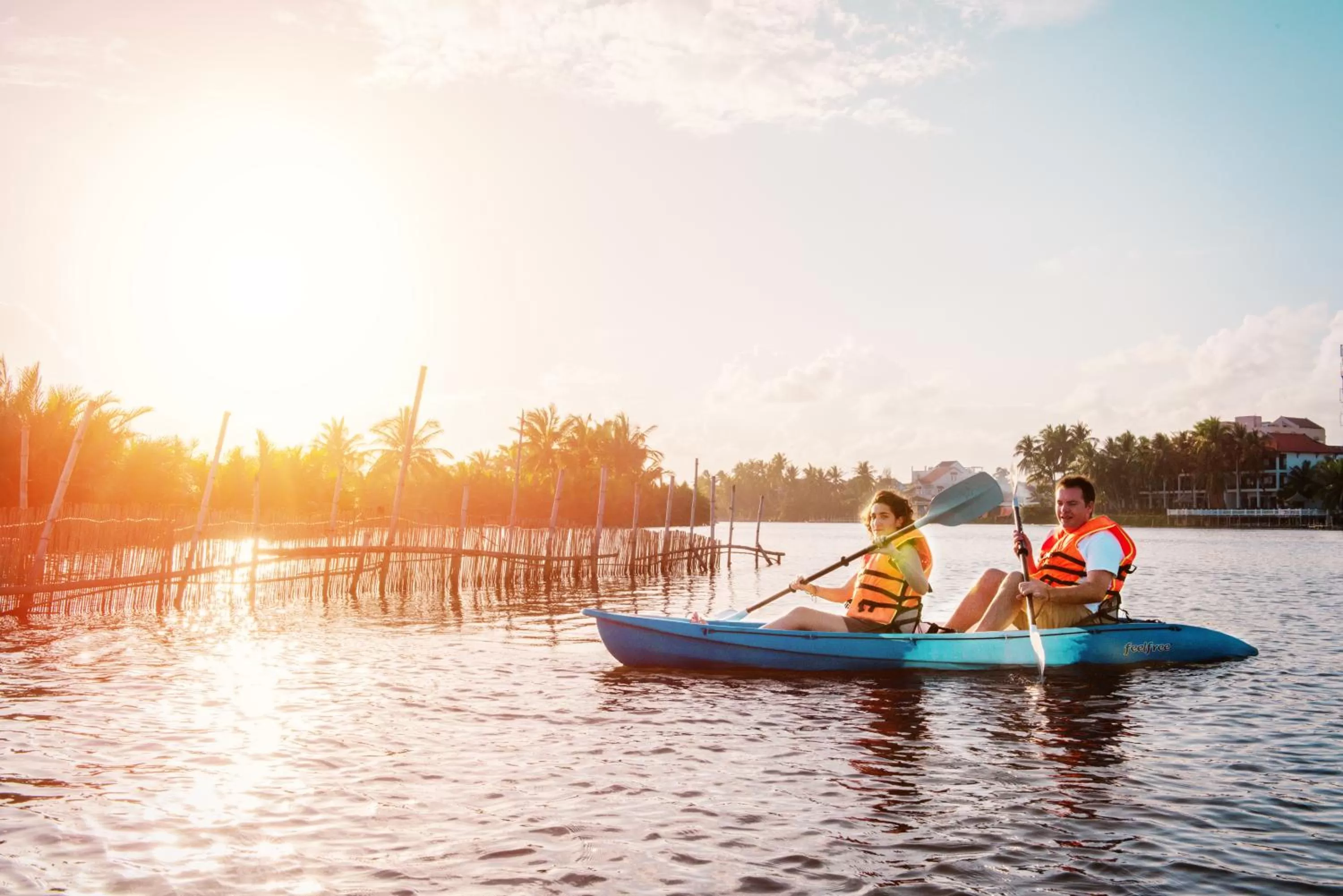 Canoeing in Hoi An Beach Resort