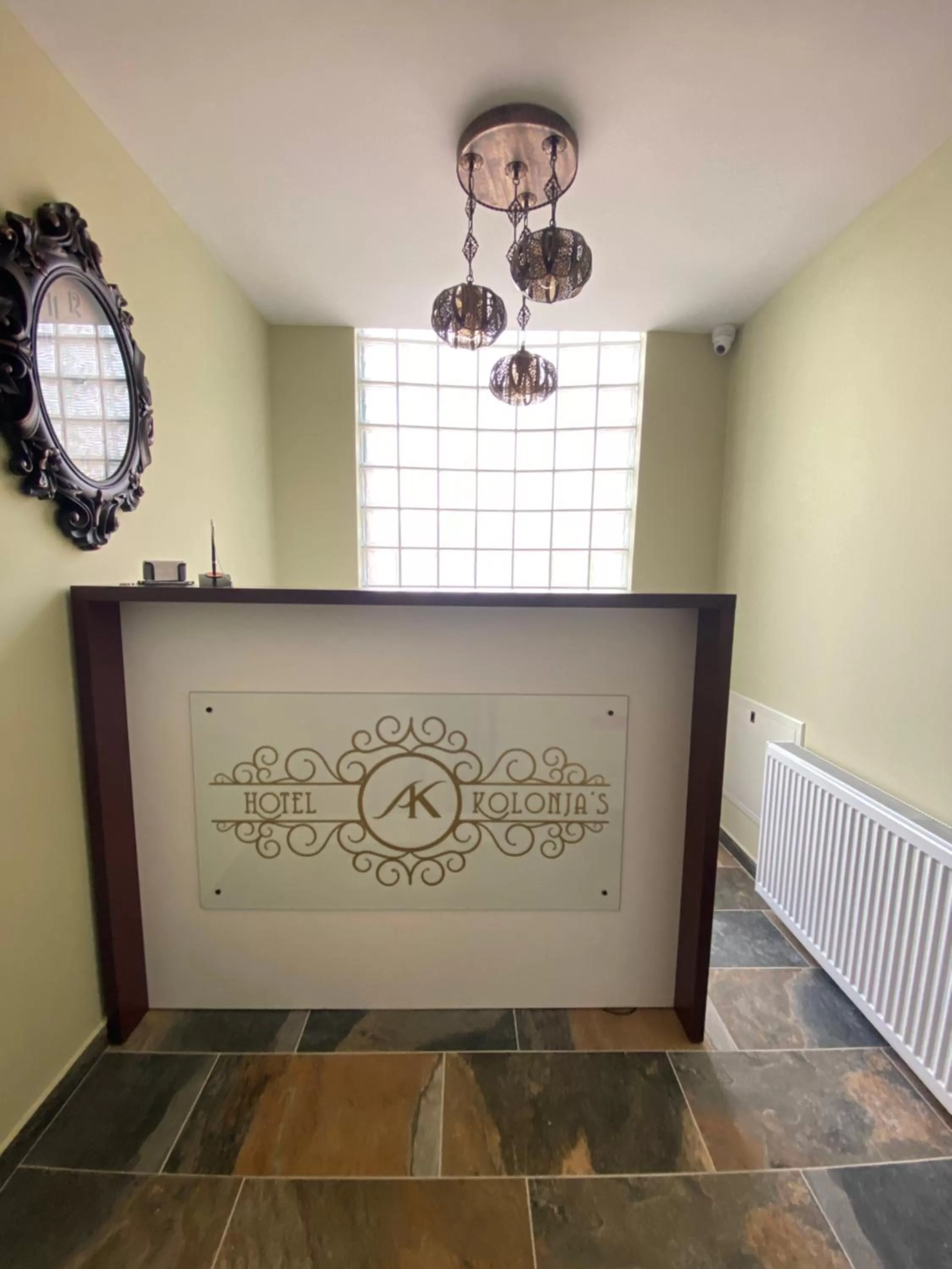 Property logo or sign in Hotel Kolonja's