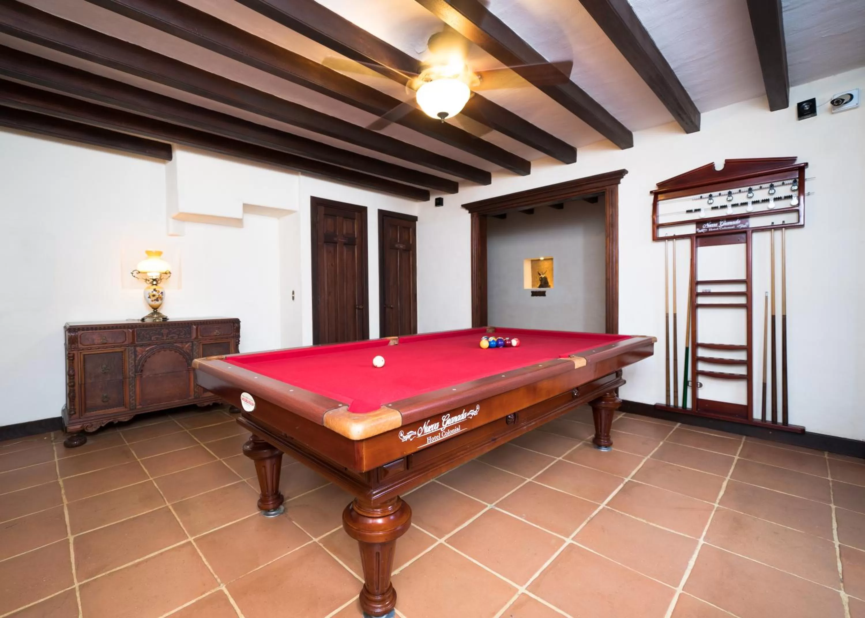 Billiard, Billiards in Nueva Granada Hotel Colonial -Centro Histórico-