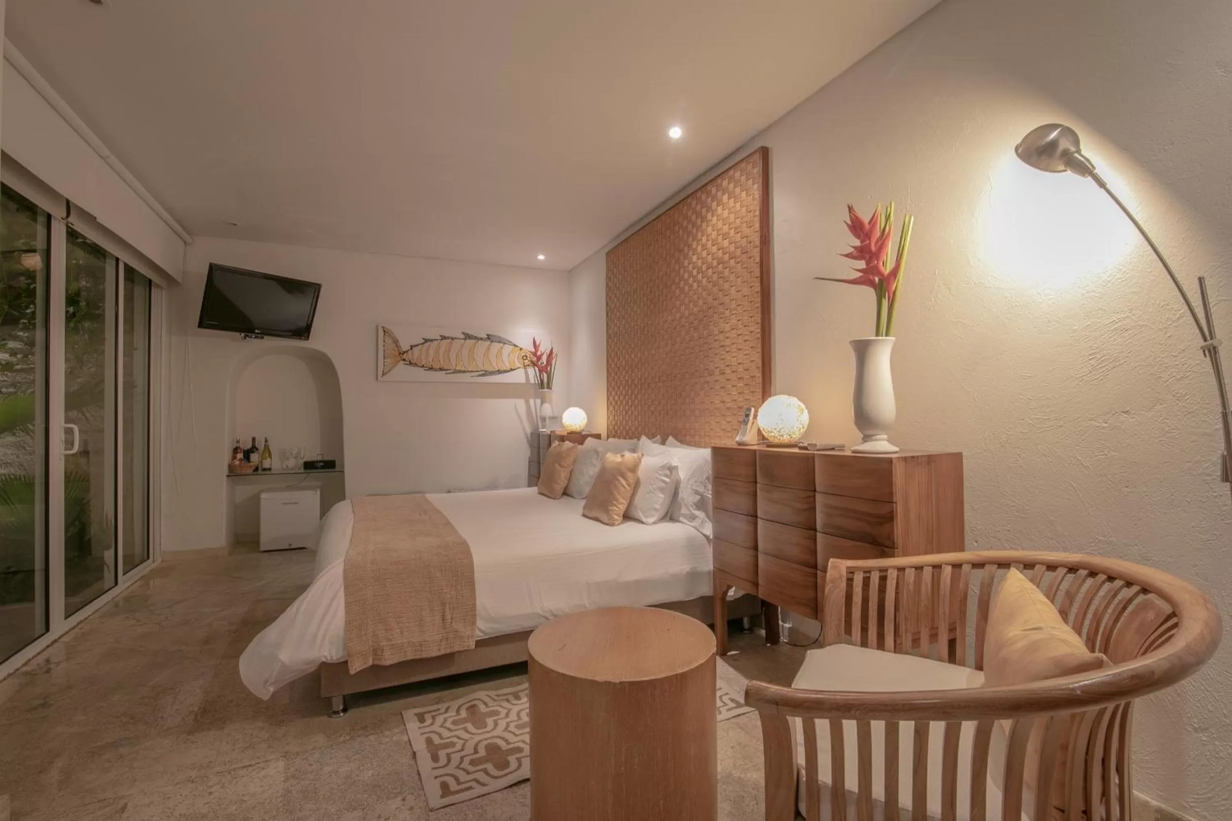 Bed in Casa Claver Loft Boutique Hotel