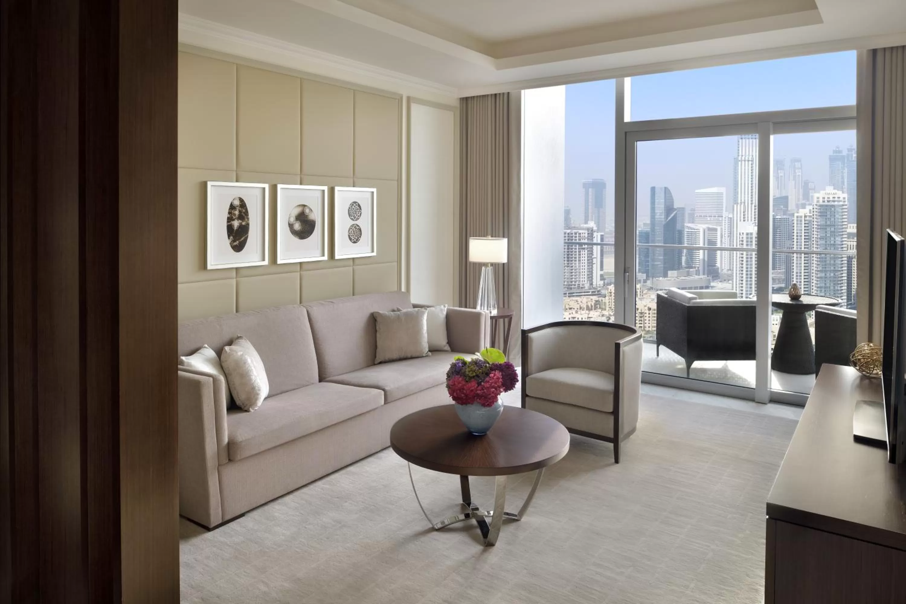 Living room in Address Dubai Mall