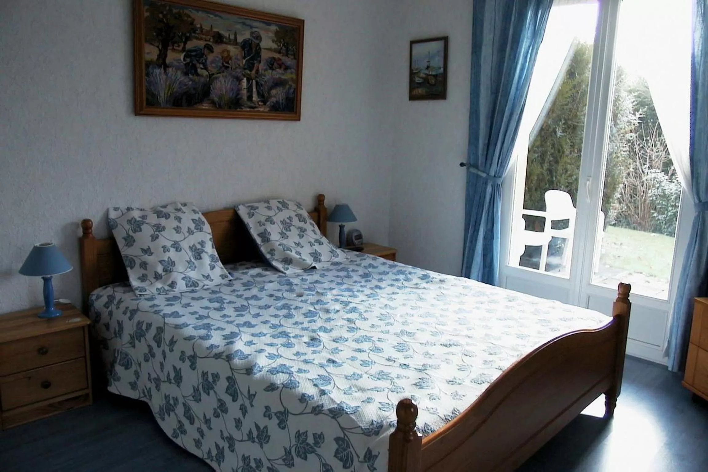 Bed in Chambres d'Hôtes de l'Auraine