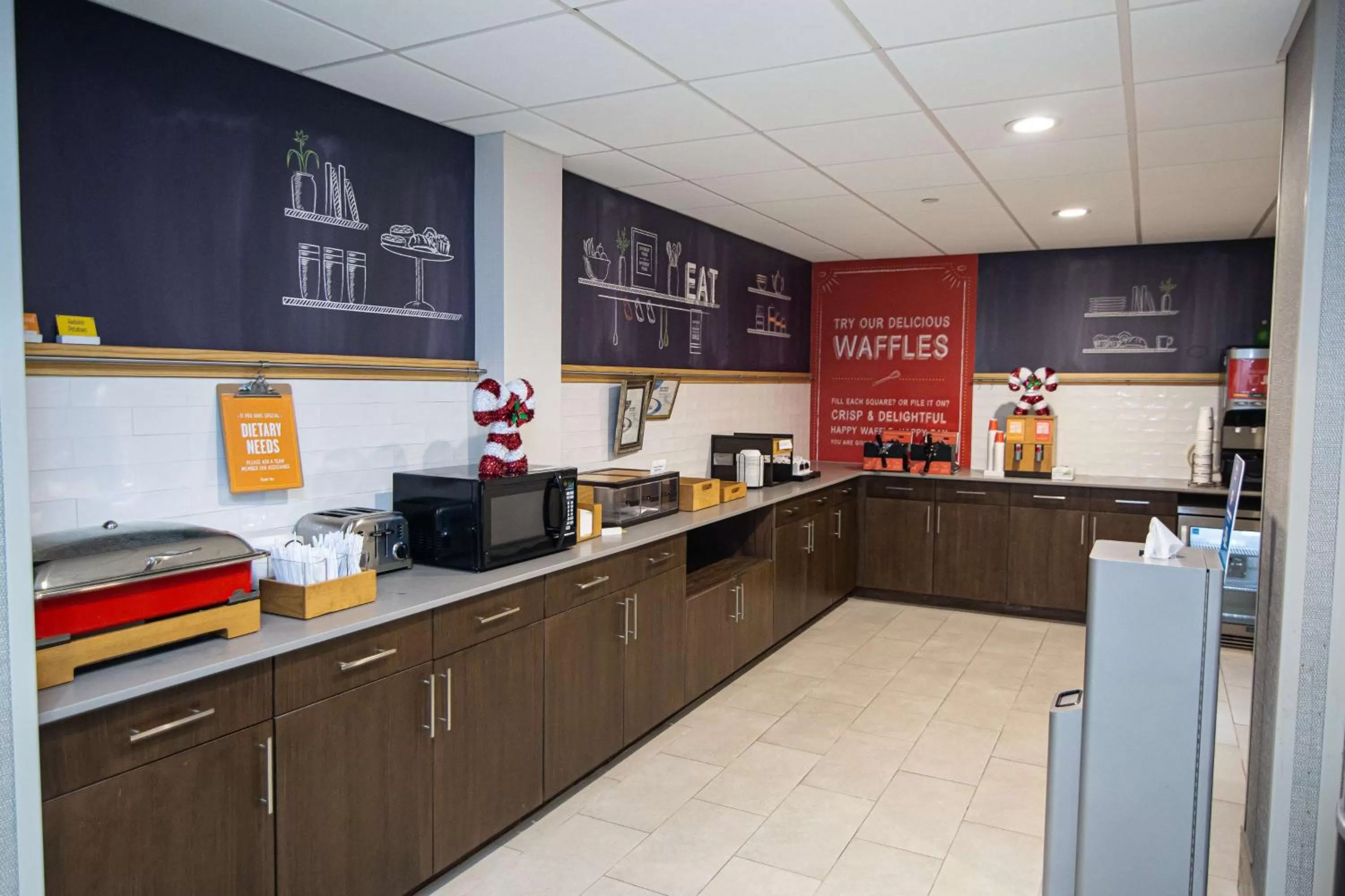 Breakfast in Hampton Inn Atlanta/Peachtree City