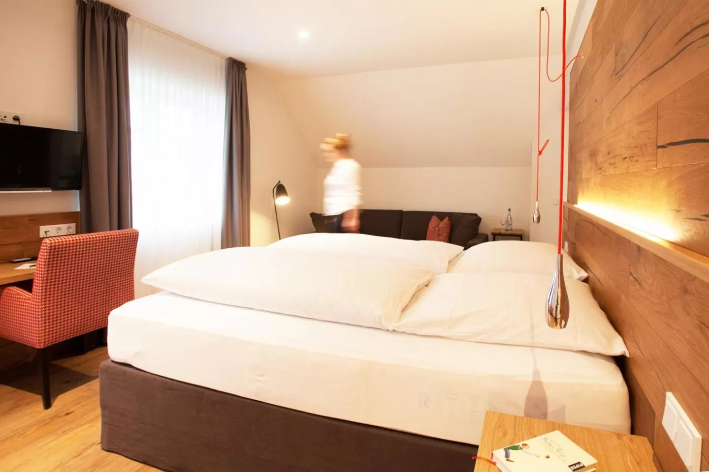 Bed in Hotel & Landgasthof Hoheluft