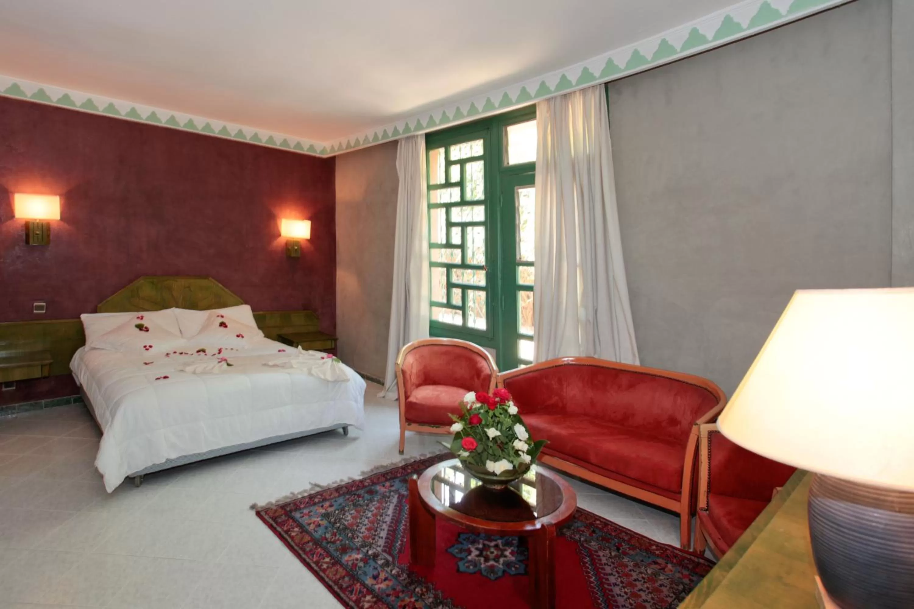 Photo of the whole room, Bed in Chems Hotel