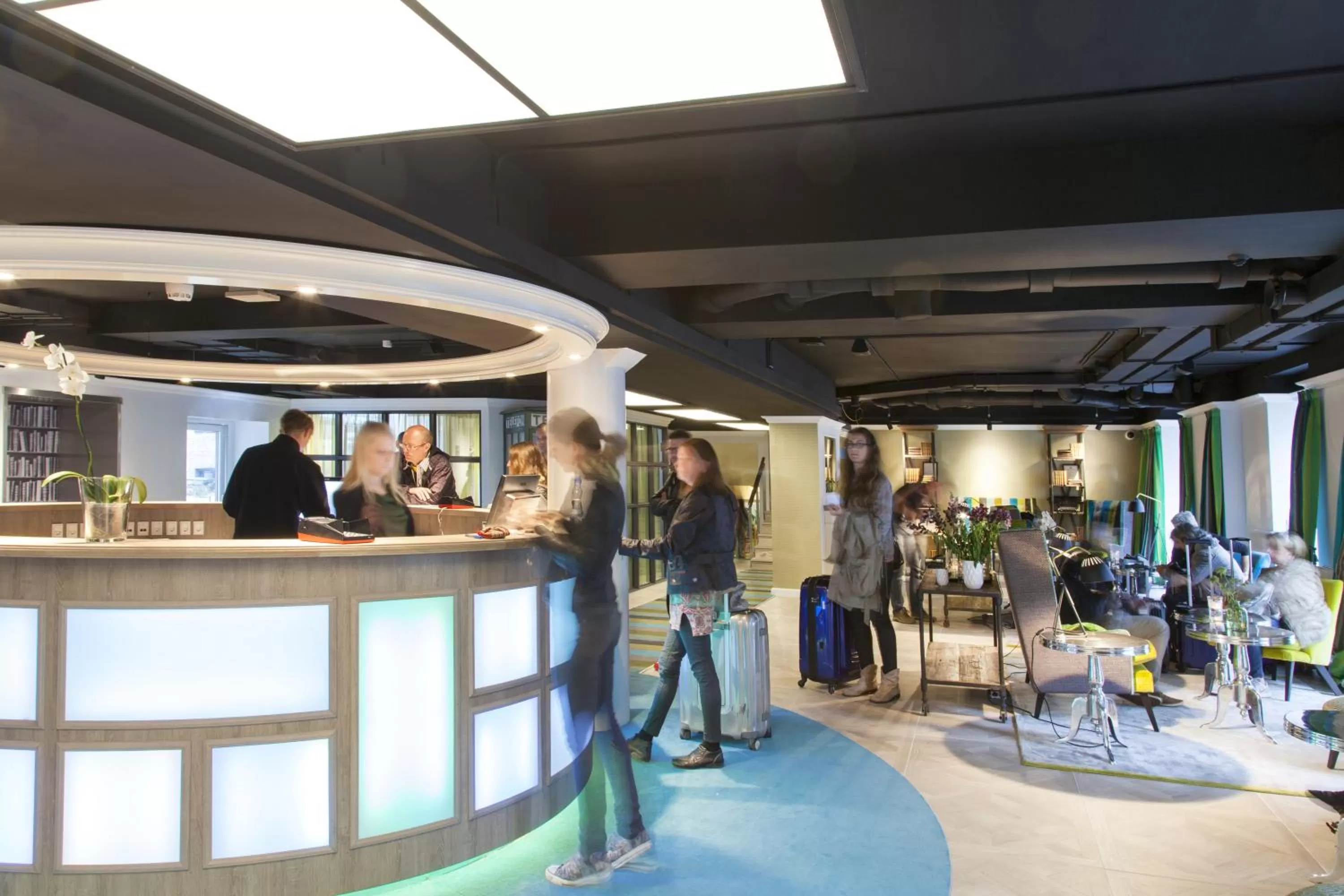 Lobby or reception in Absalon Hotel