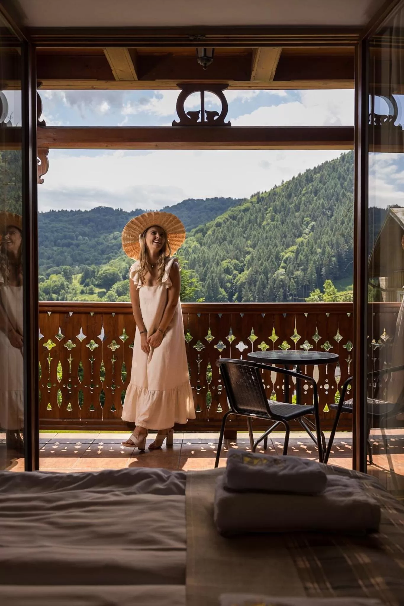 Balcony/Terrace in Hotel Batory