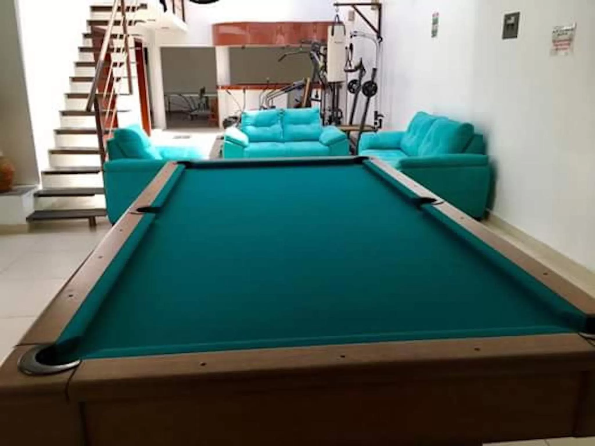 Billiard in La Aurora Hotel Like Home