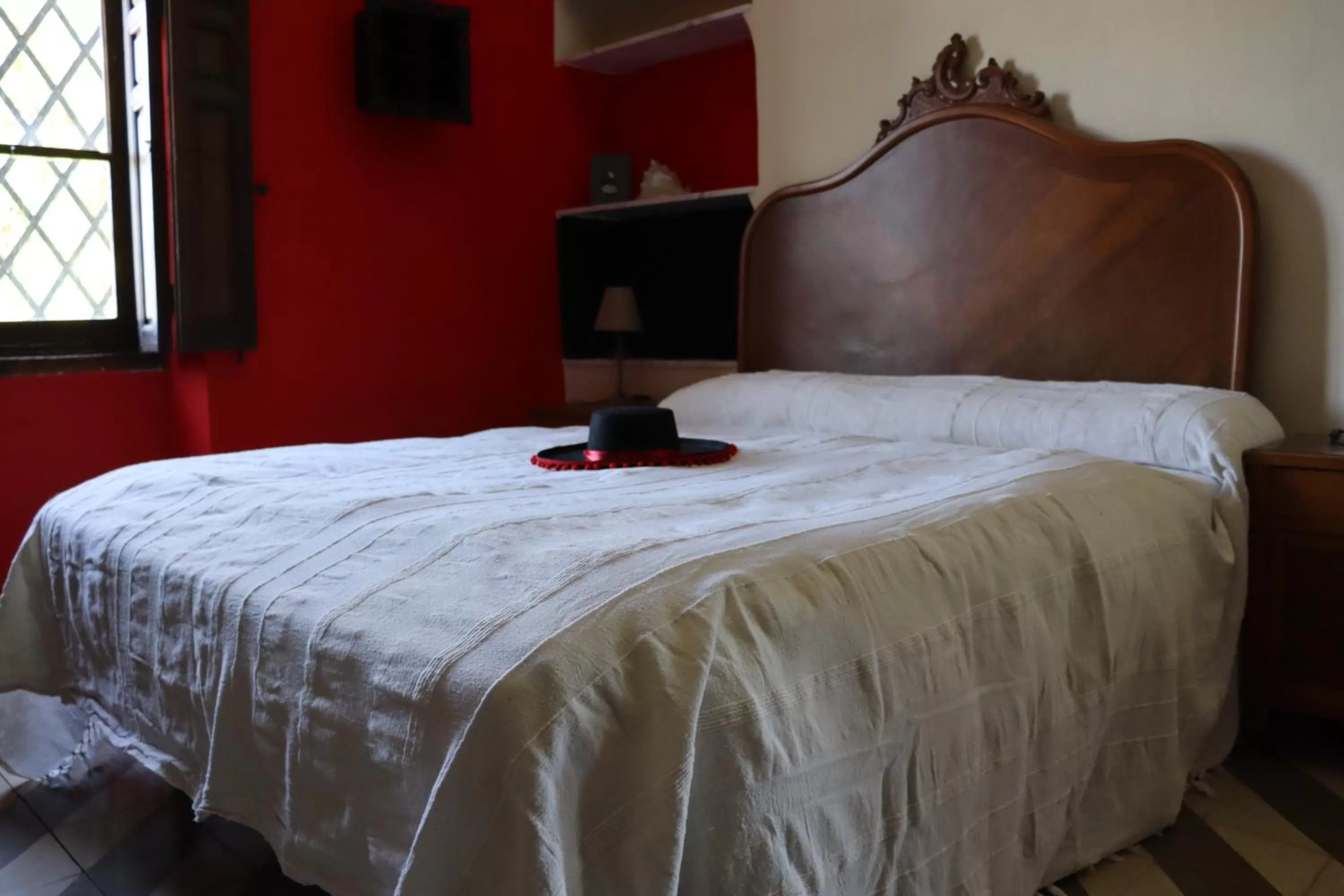 Bed in Casa Rural Finca Juanamare