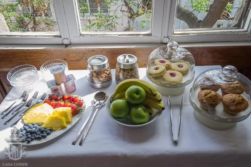 Breakfast in Hotel Boutique Casa Conde