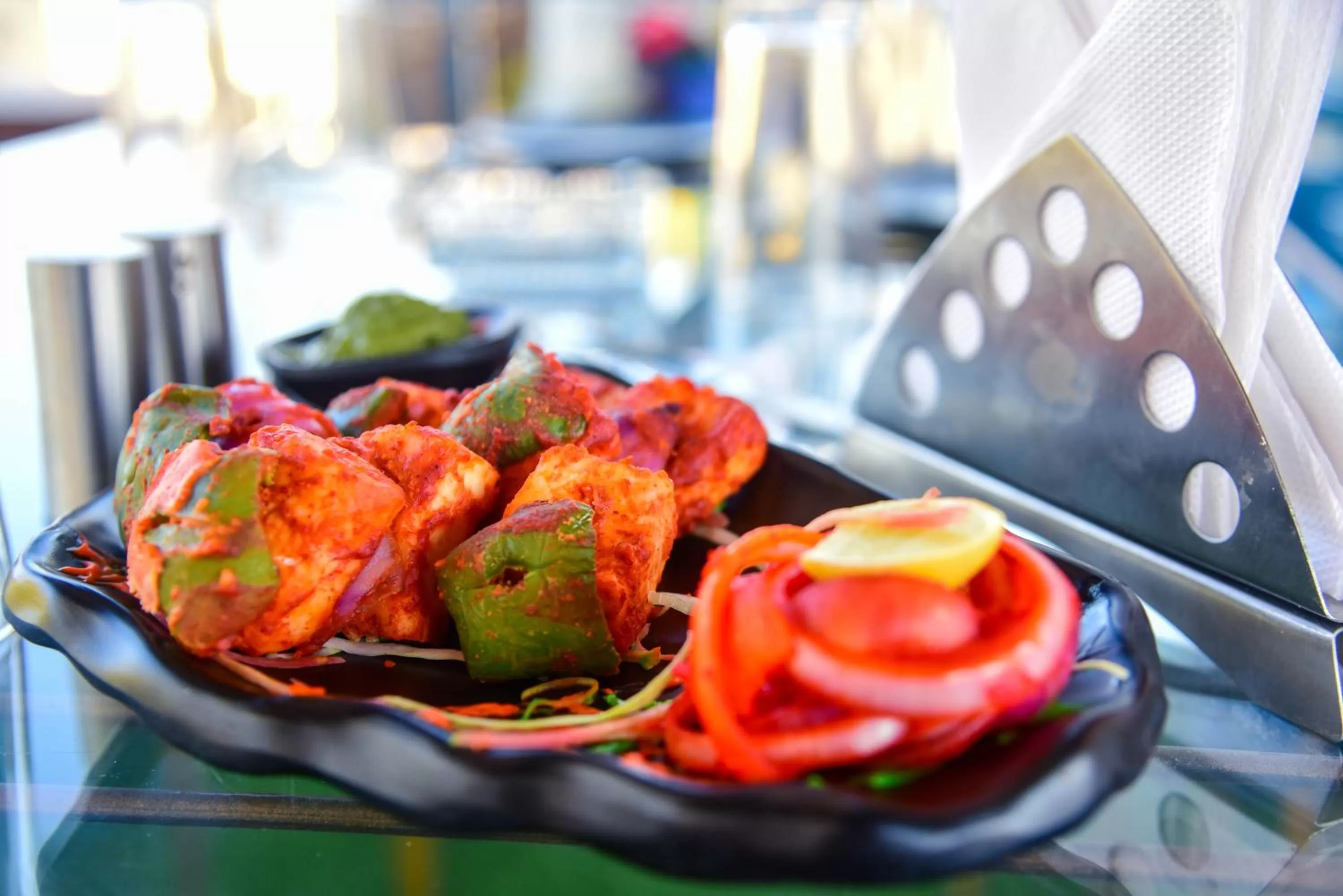 Food in Hotel Casa by the lake