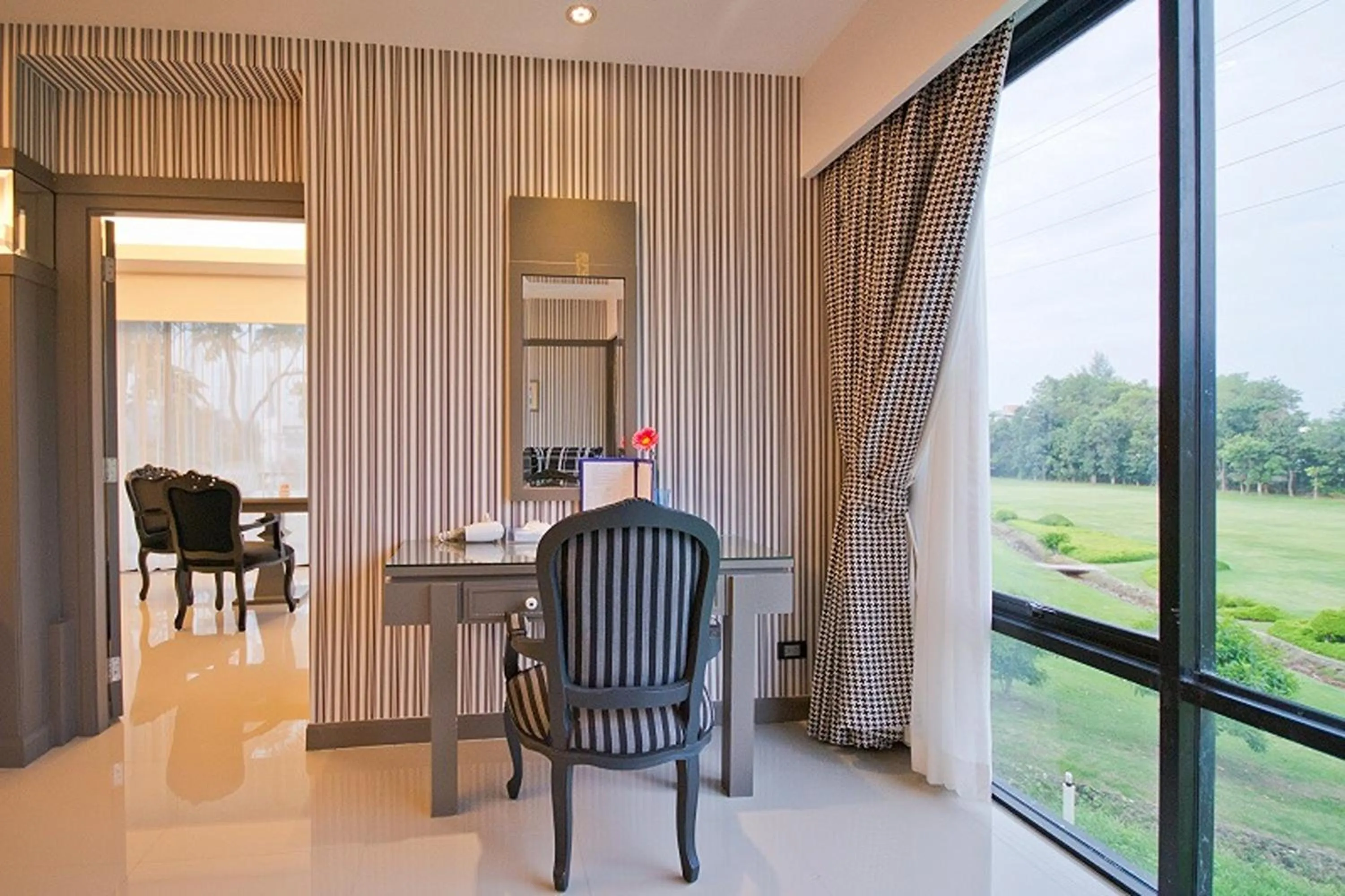 Seating area in The Par Phuket SHA Plus