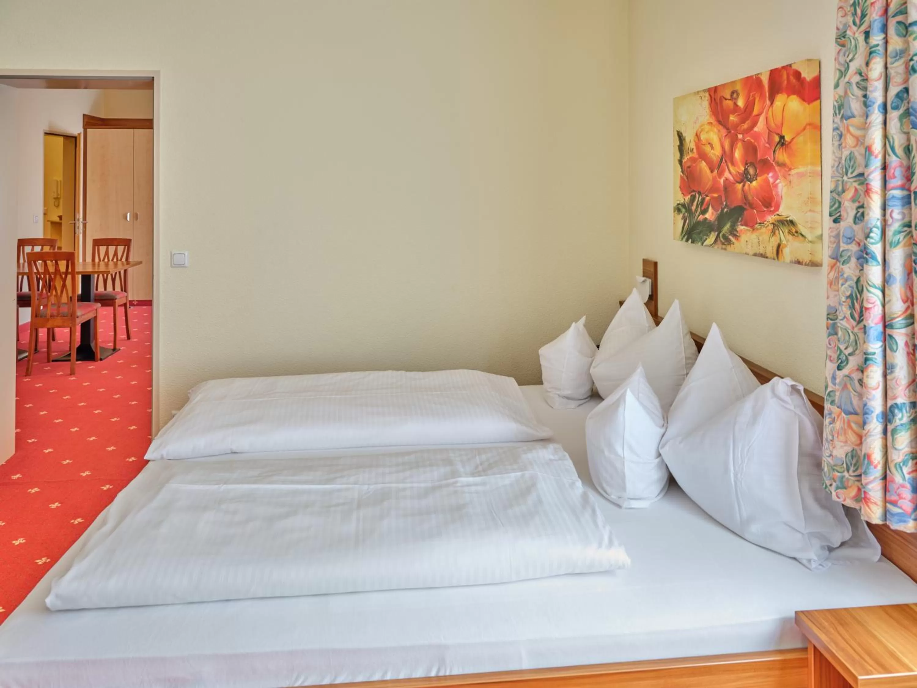 Bedroom, Bed in Appartement-Haus Blumenhof