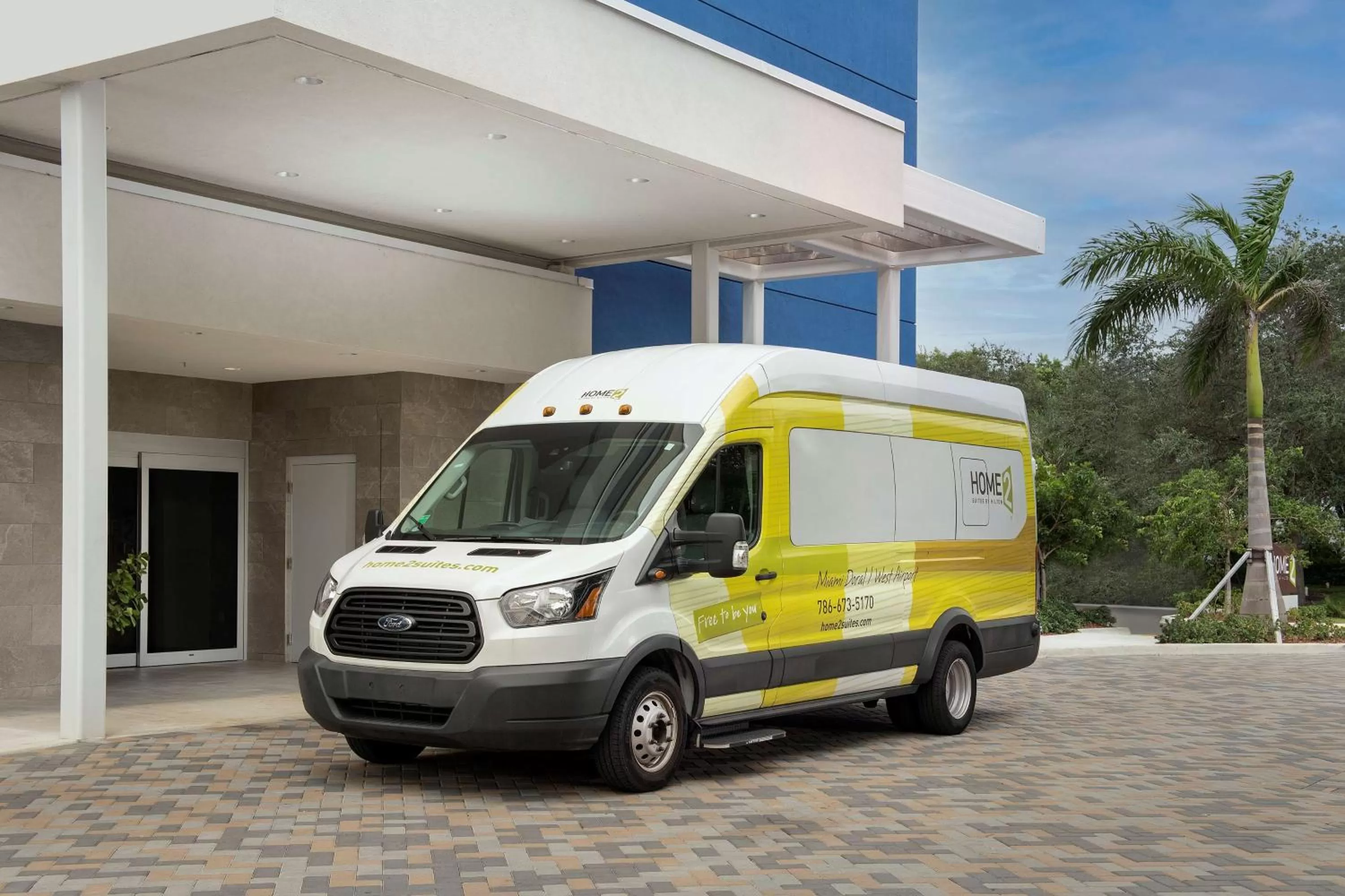 Property building in Home2 Suites By Hilton Miami Doral West Airport, Fl