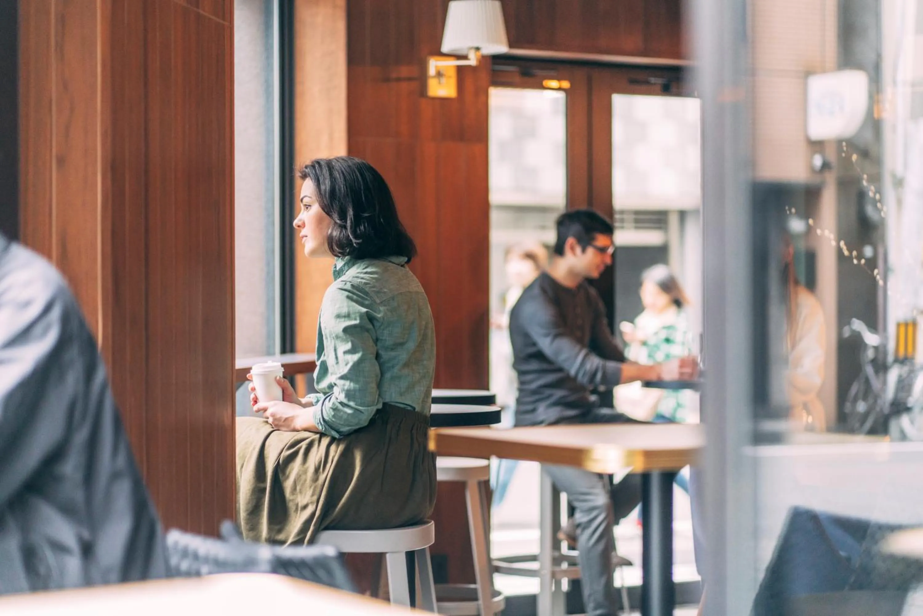 Lounge or bar in IMANO OSAKA SHINSAIBASHI HOSTEL