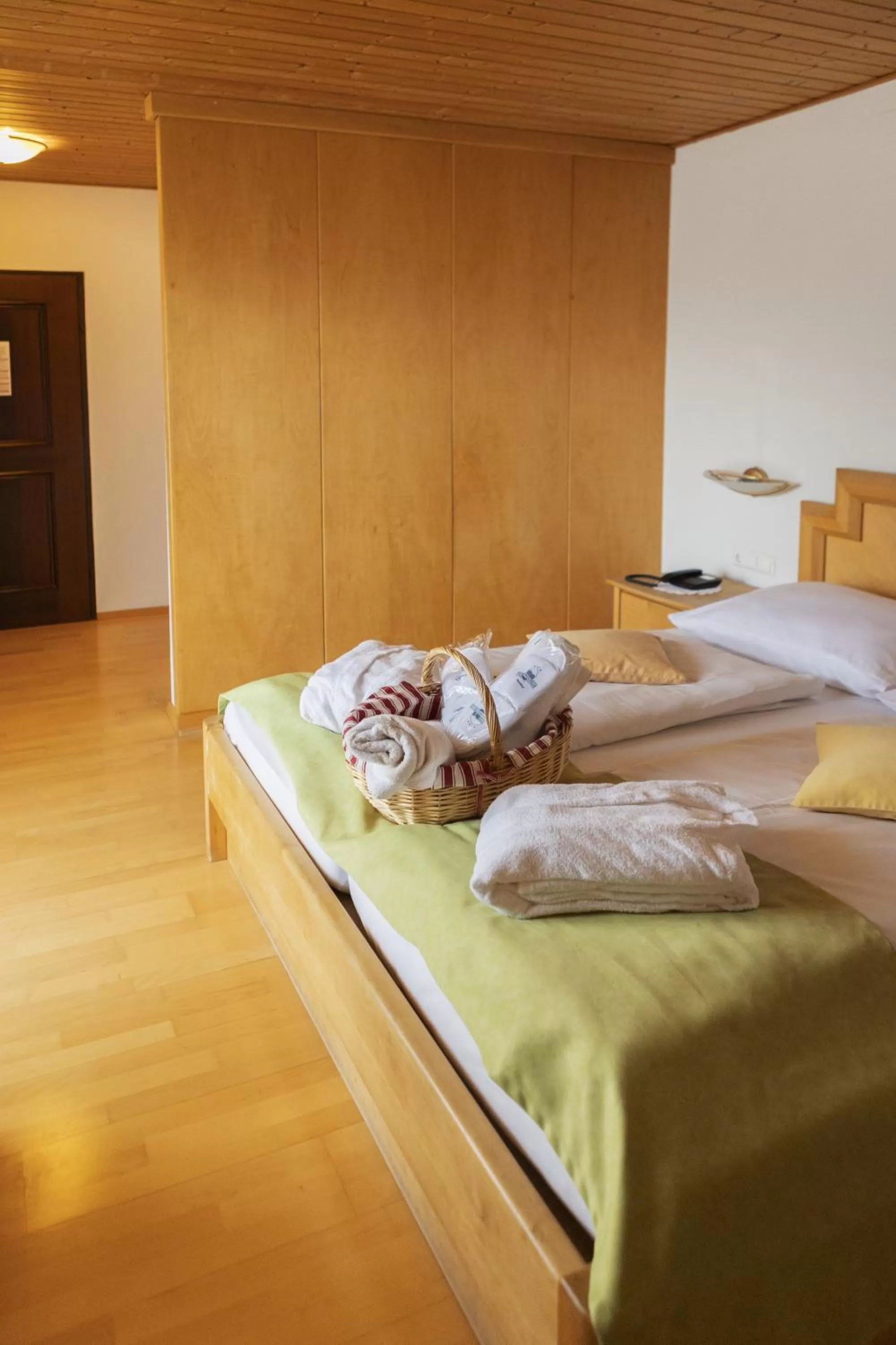 Bed in Hotel Paradiesquelle