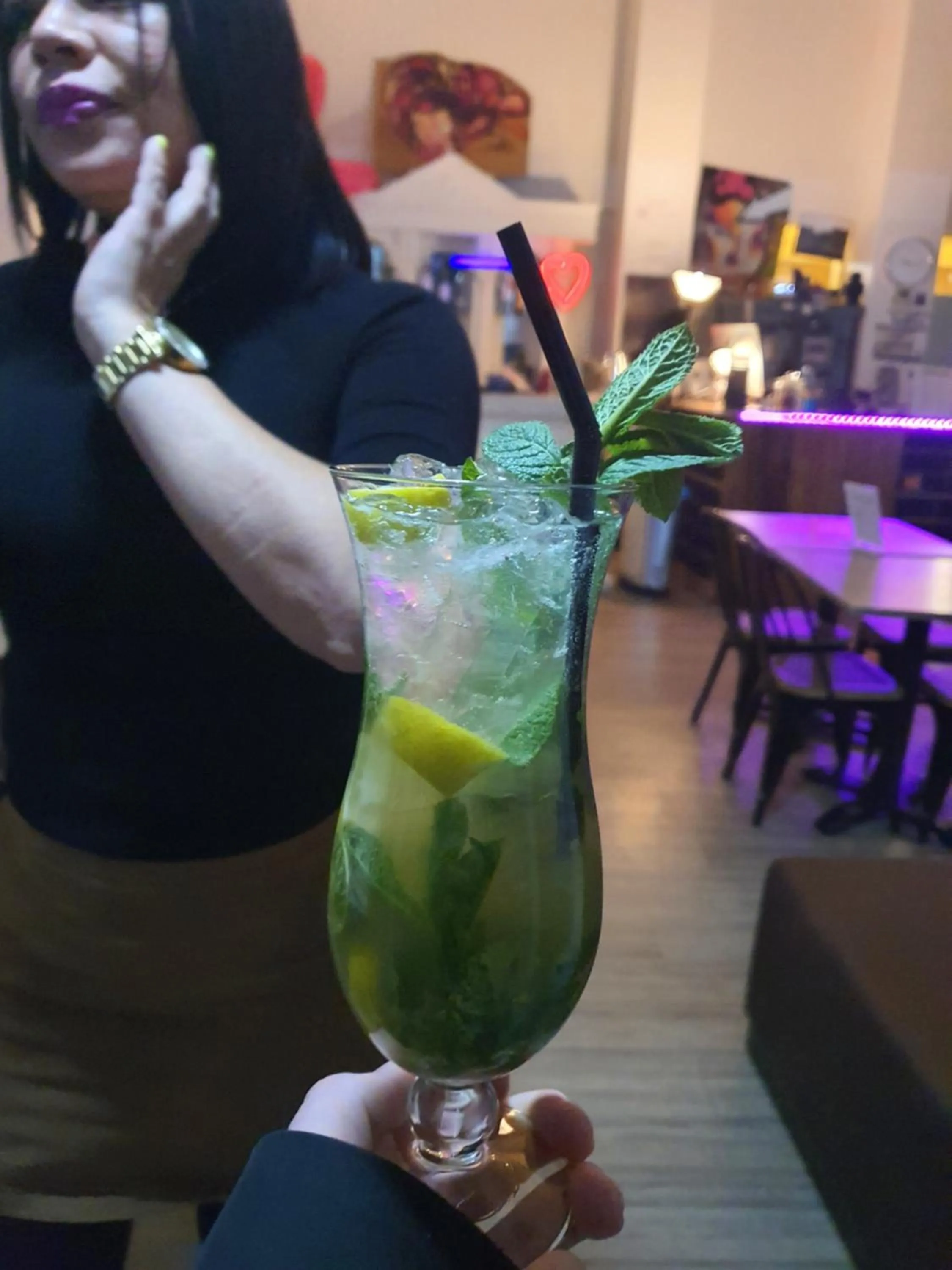 Drinks in Dutchies Hostel