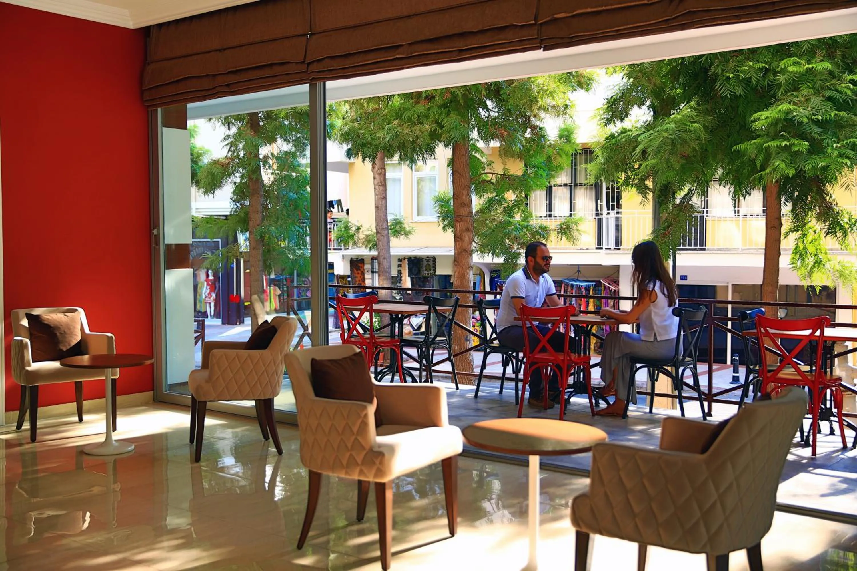 Patio in Perle Apart Hotel