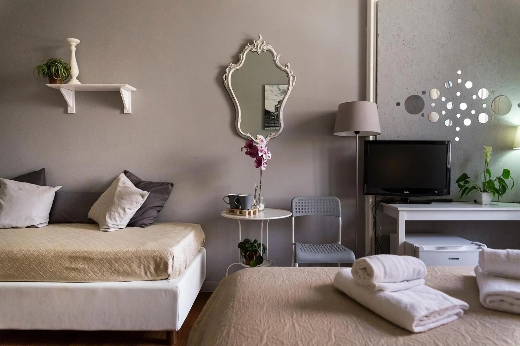 Photo of the whole room, Bed in Dulcis In Fundo b&b