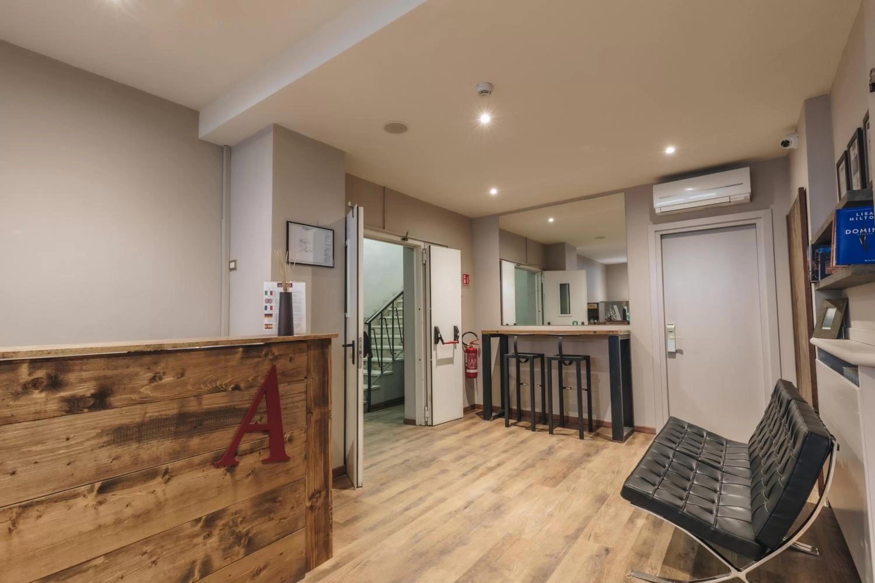 Lobby or reception in Hotel Astoria