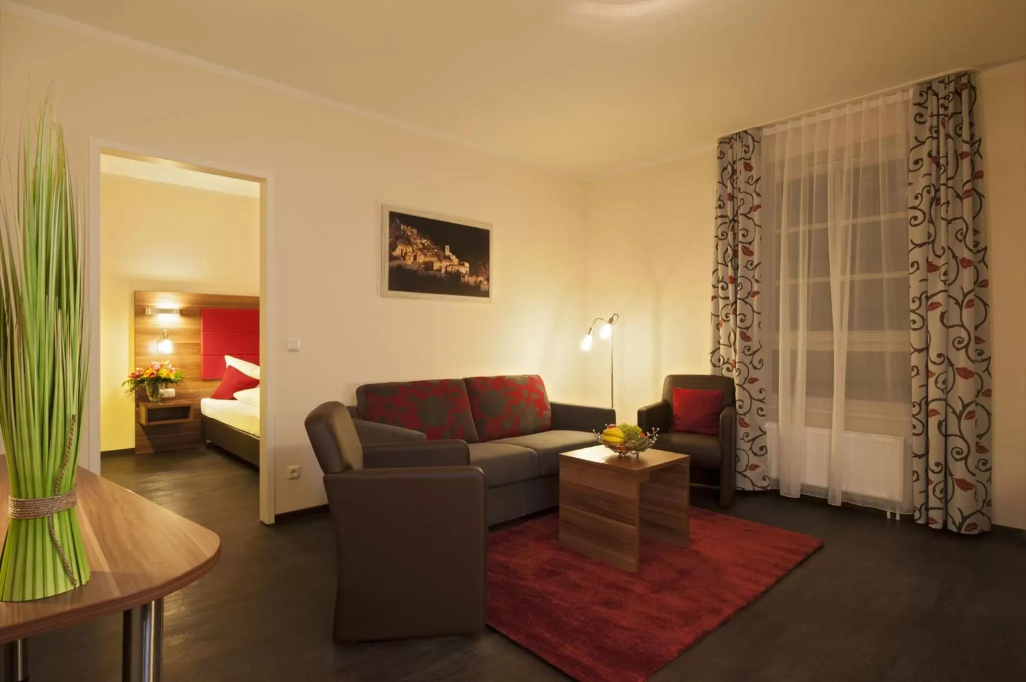 Seating area in BATU Apart Hotel