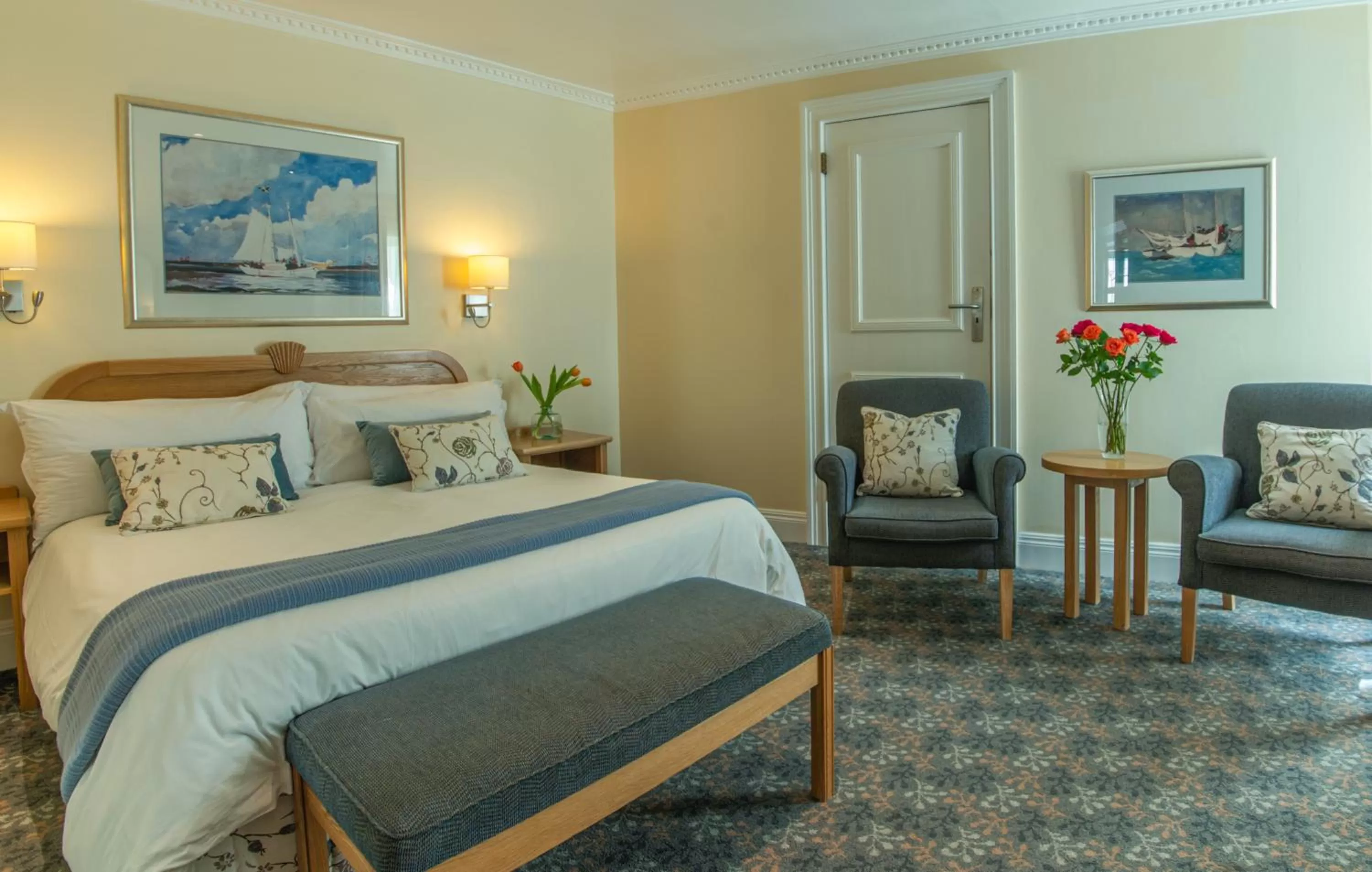 Bed in The Beach Hotel