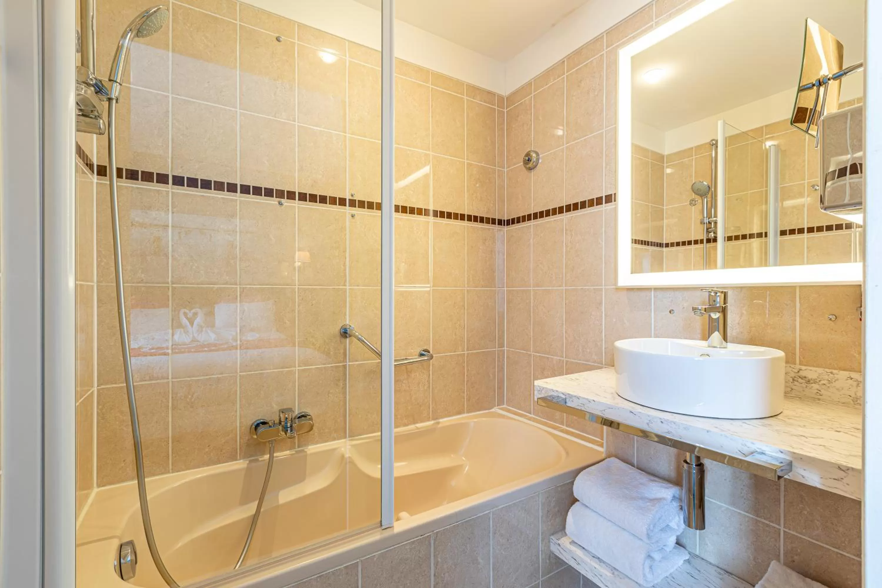 Bathroom in Hotel Des Dunes