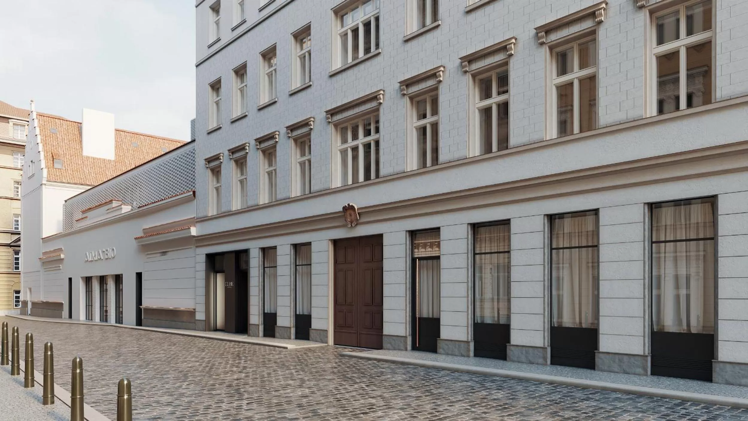 Property building in Hotel CUBE Prague